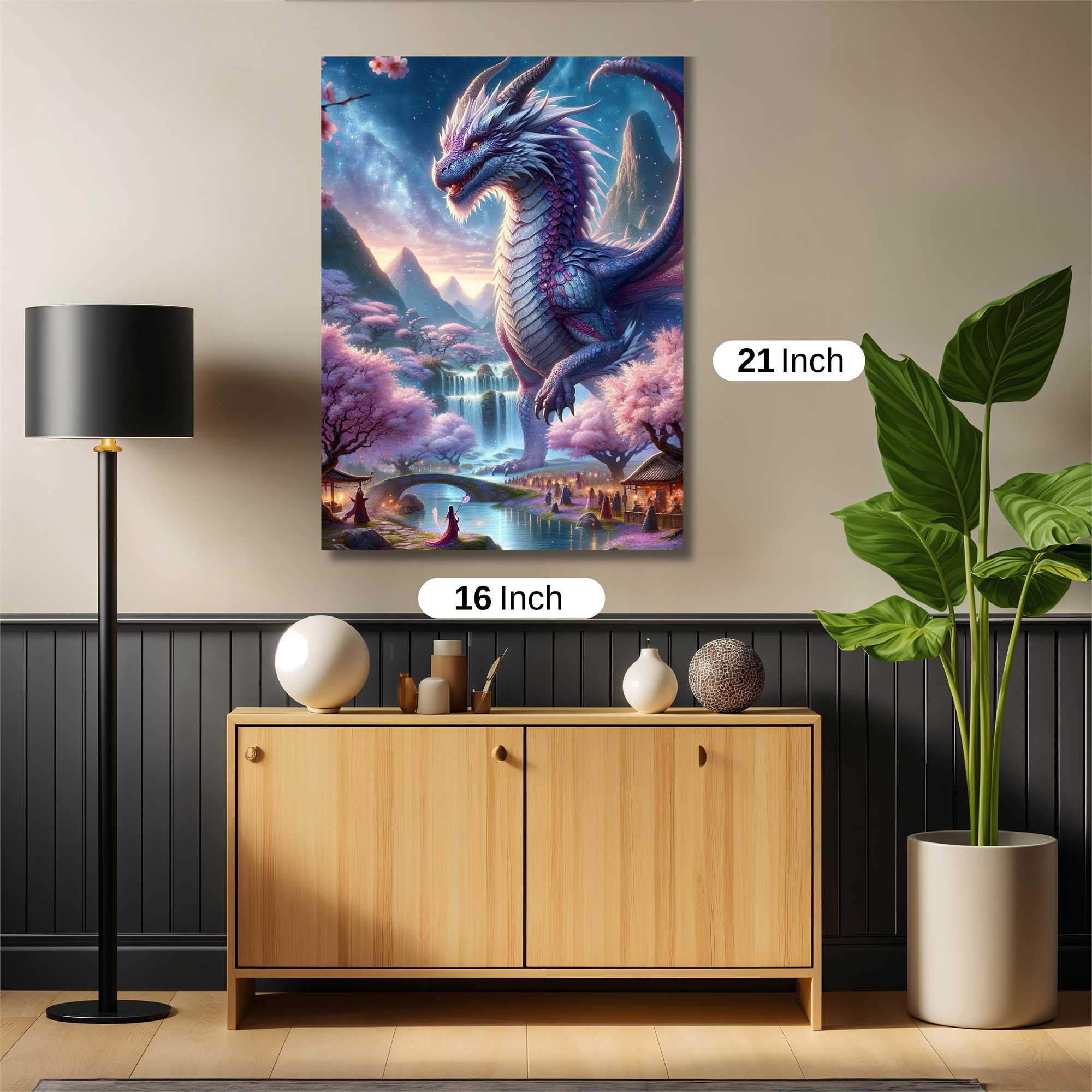 Dragon Serenity Safe Wall Magnetic / M