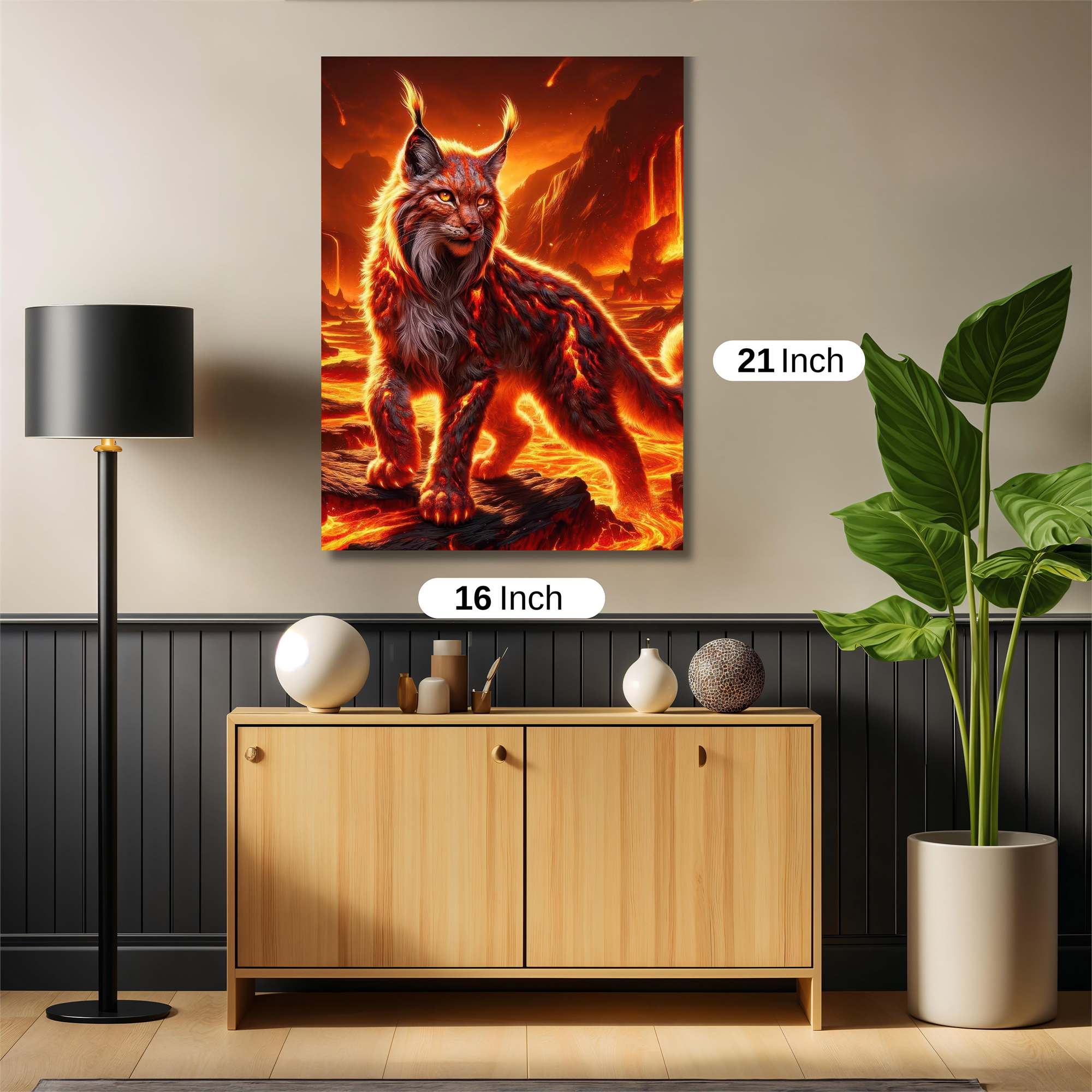 Lynx Inferno Safe Wall Magnetic / M