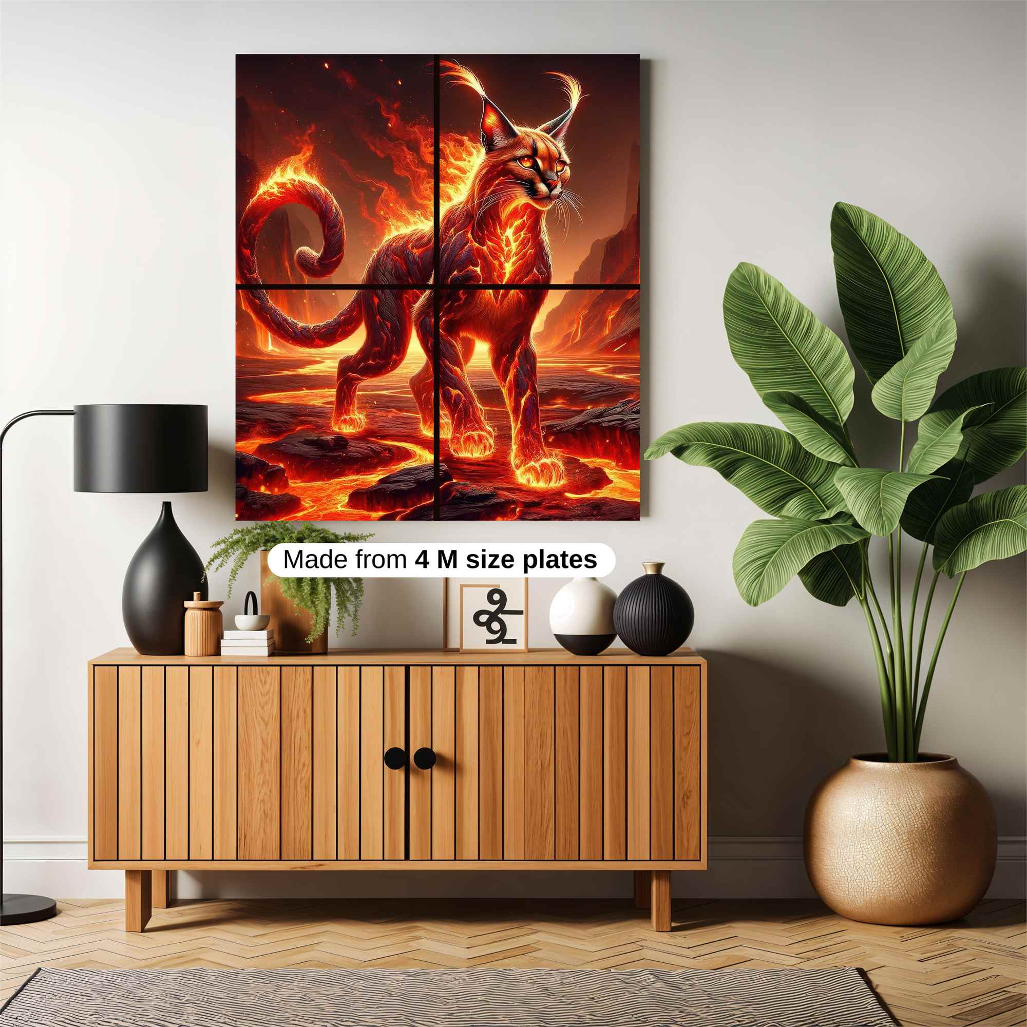 Lava Majesty Safe Wall Magnetic / M