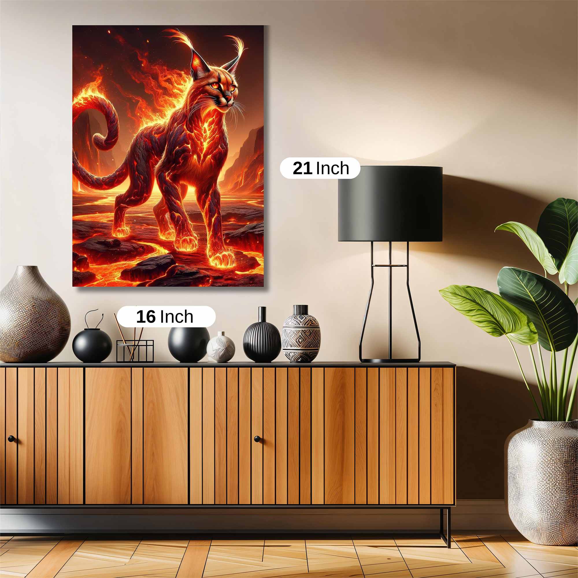 Lava Majesty Safe Wall Magnetic / M