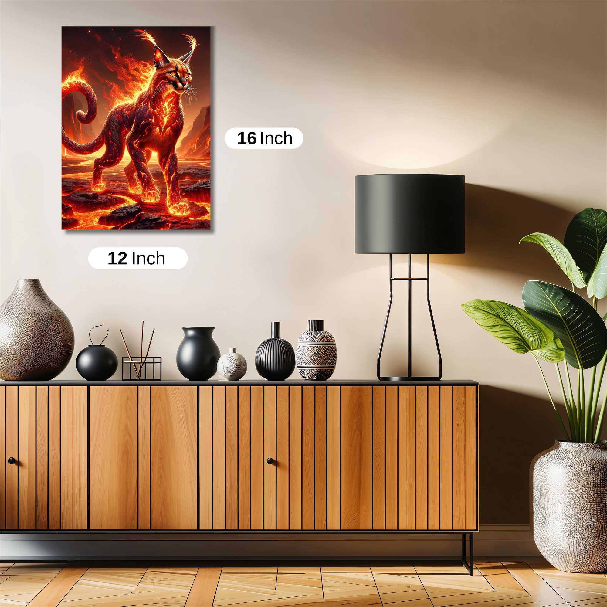 Lava Majesty Safe Wall Magnetic / M