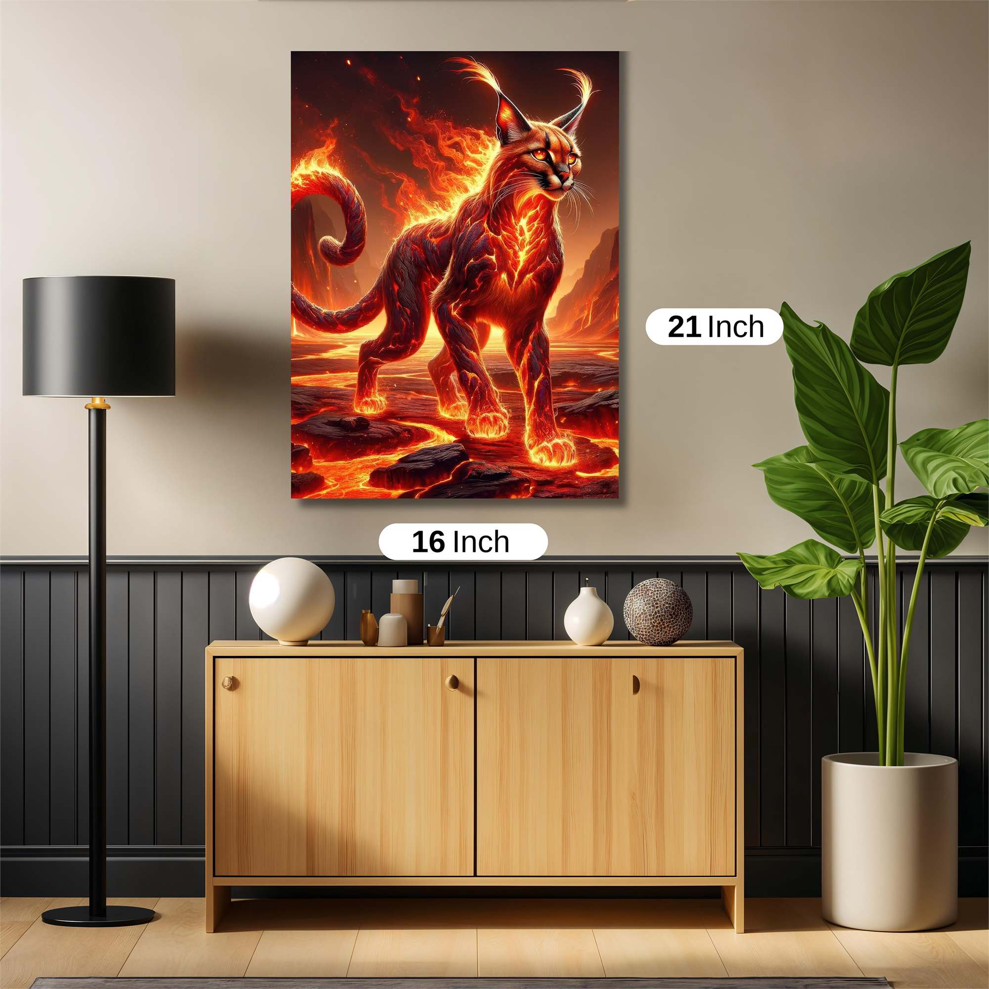 Lava Majesty Safe Wall Magnetic / M