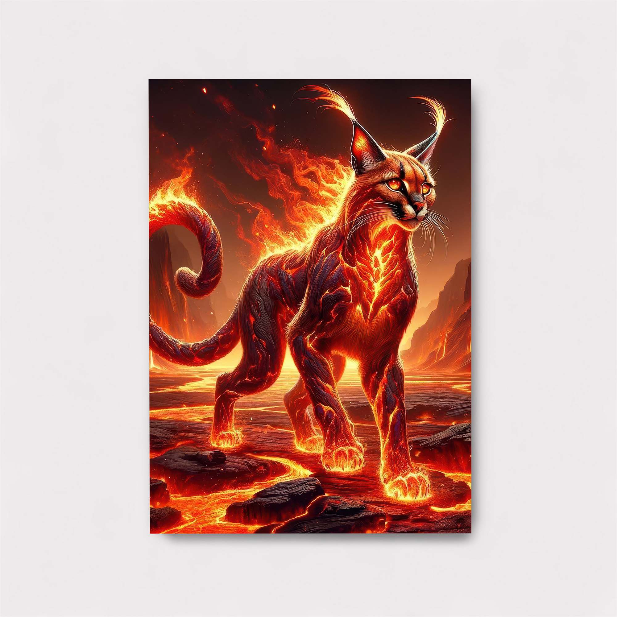 Lava Majesty Safe Wall Magnetic / M
