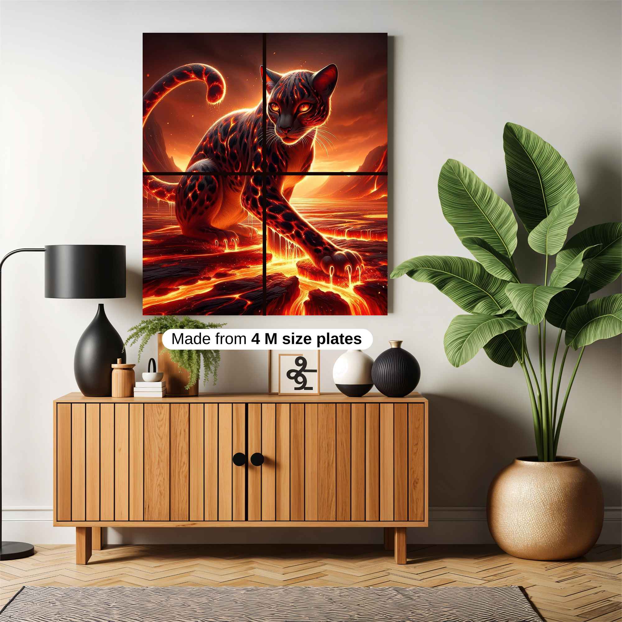 Lava Majesty Safe Wall Magnetic / M
