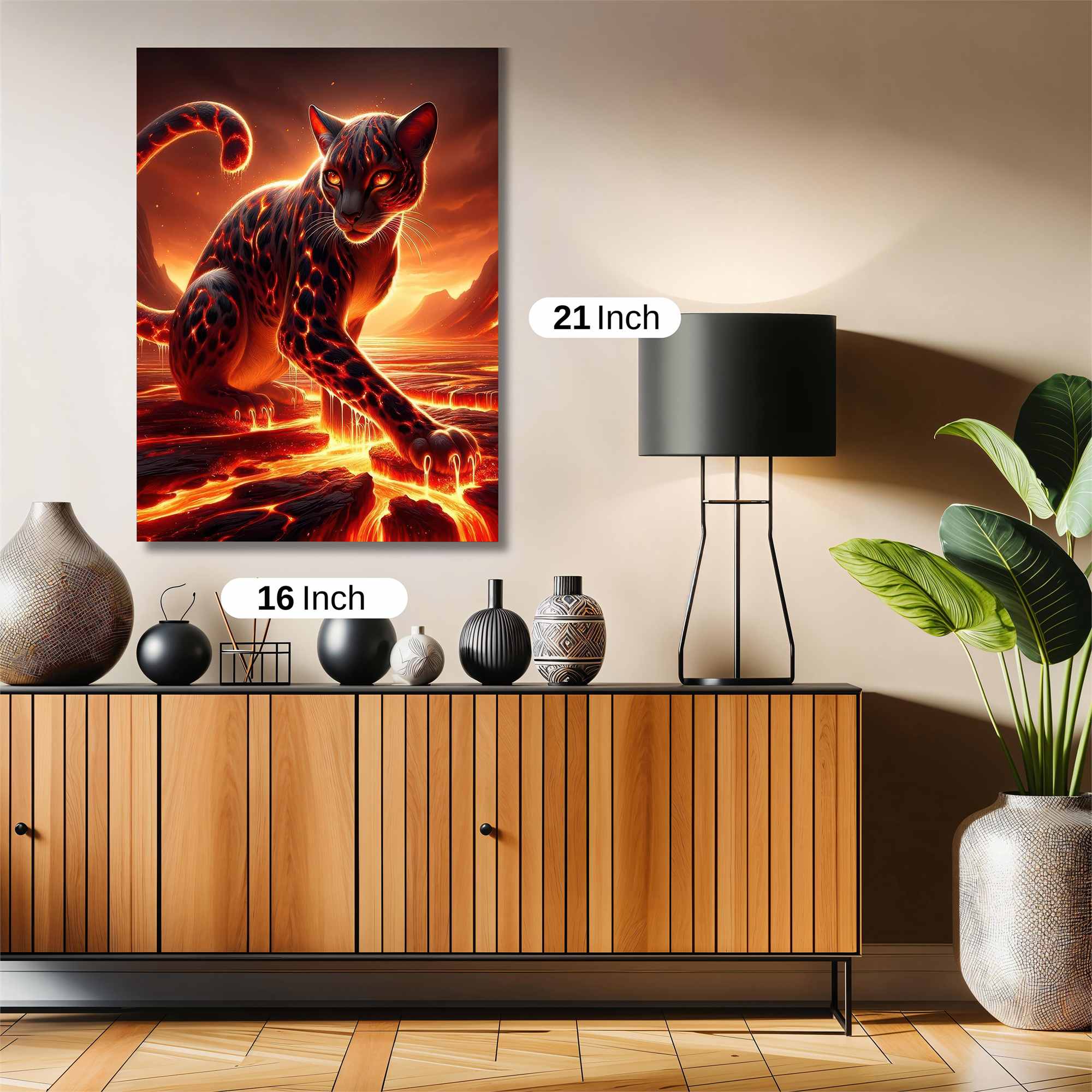 Lava Majesty Safe Wall Magnetic / M