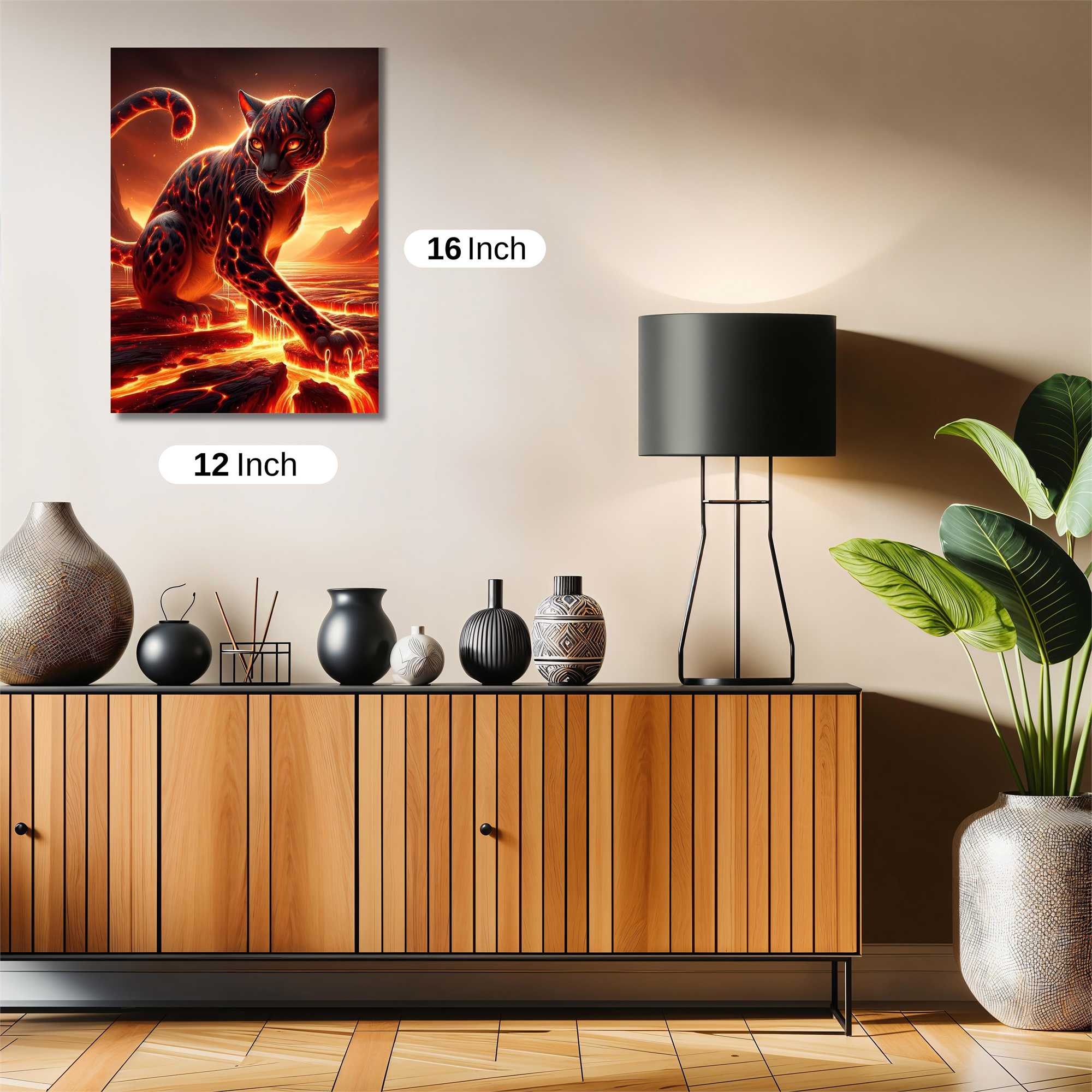 Lava Majesty Safe Wall Magnetic / M