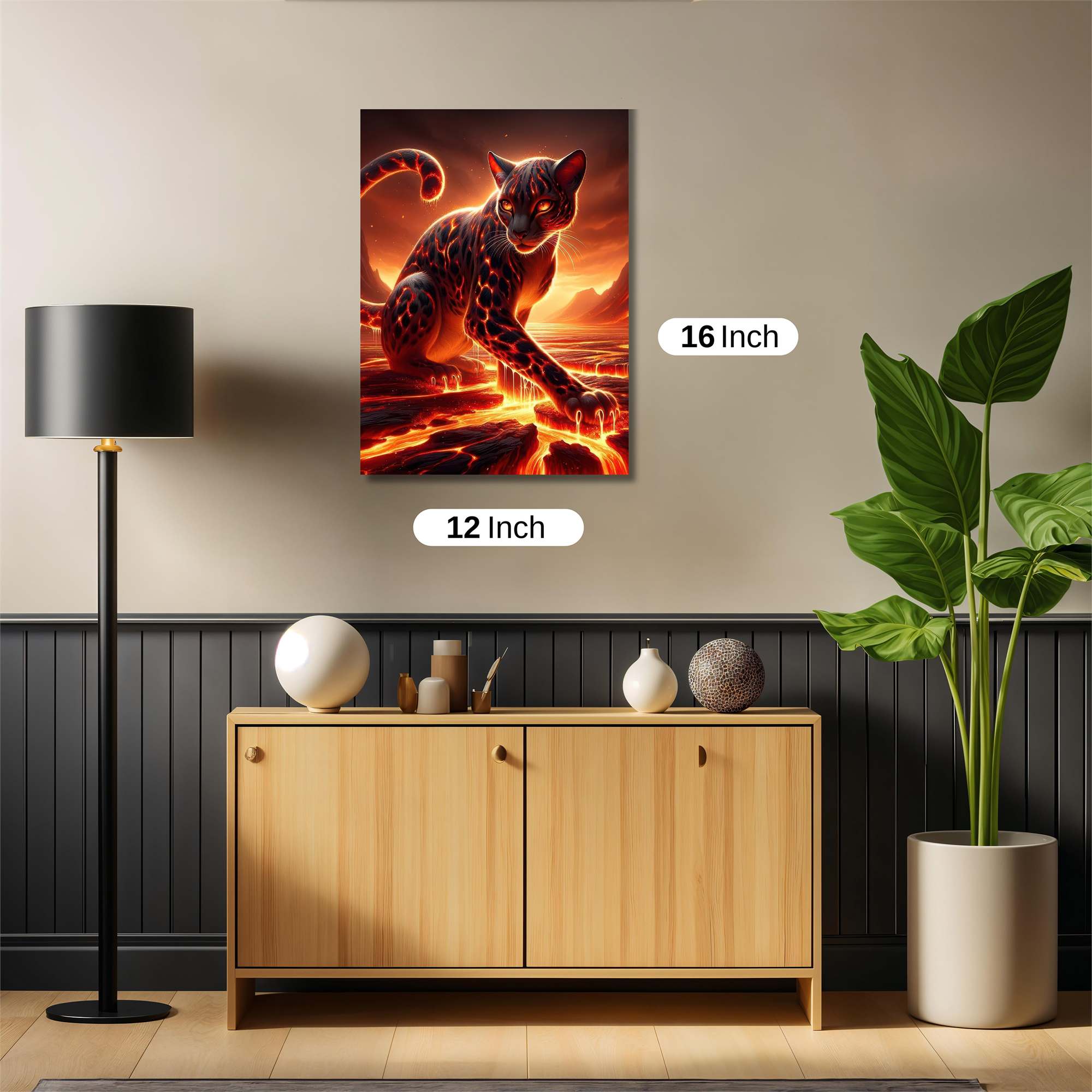 Lava Majesty Safe Wall Magnetic / M