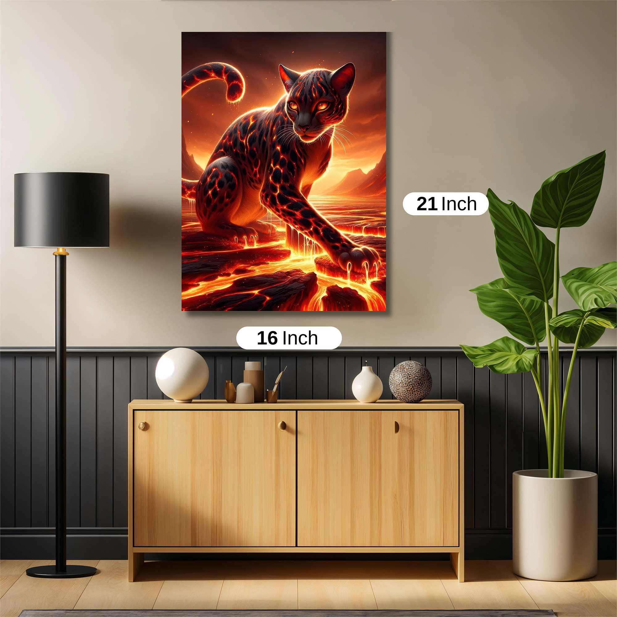 Lava Majesty Safe Wall Magnetic / M