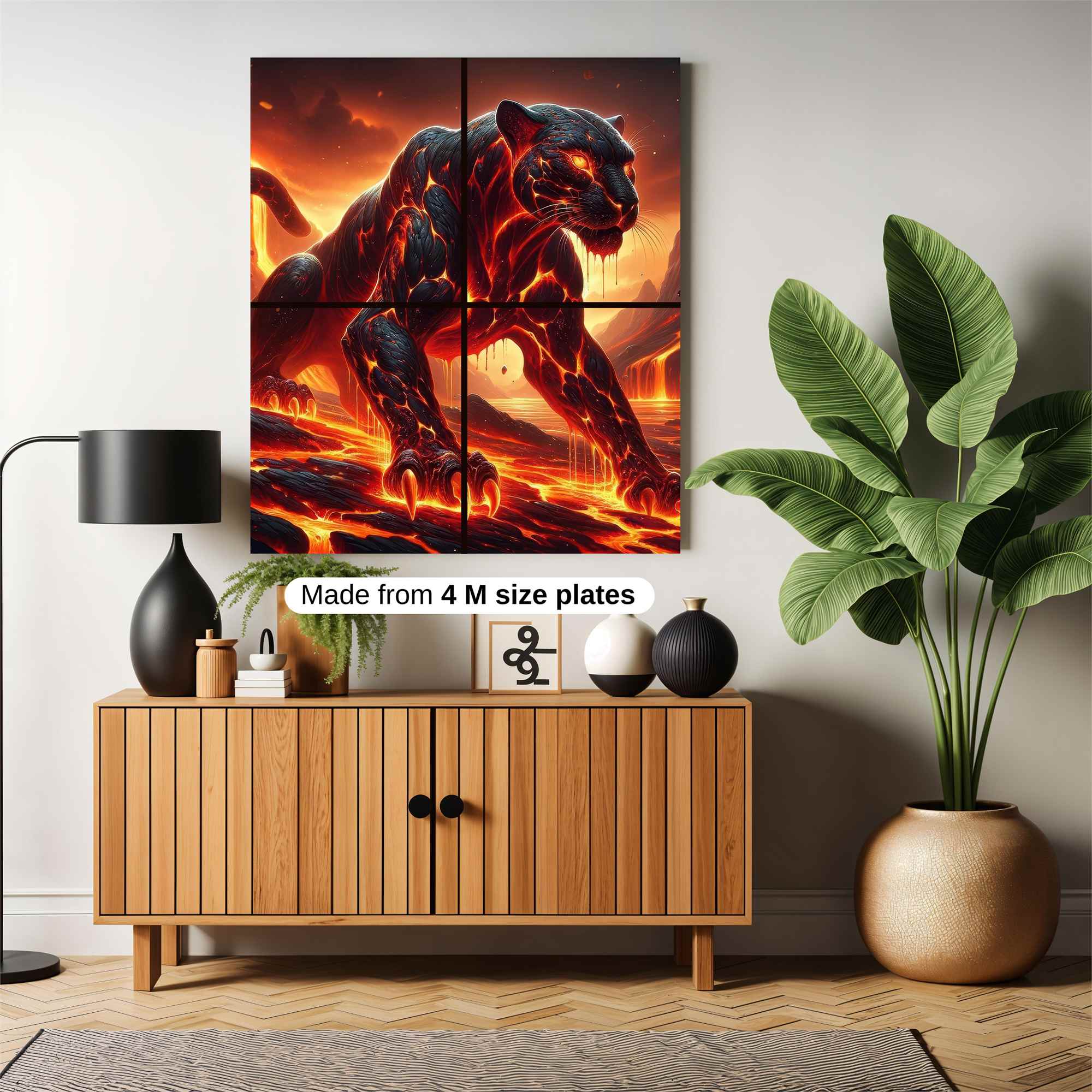 Magma Menace Safe Wall Magnetic / M