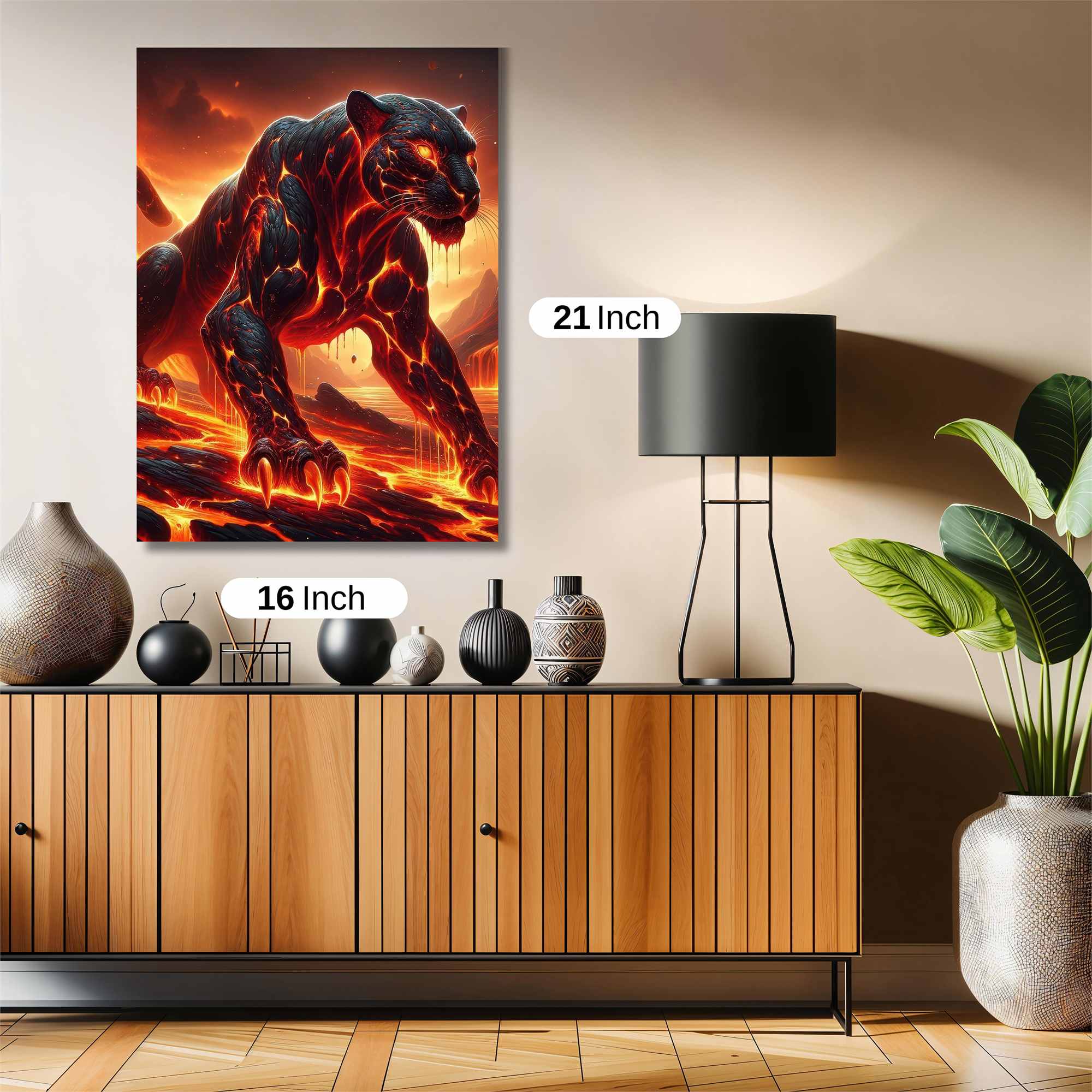 Magma Menace Safe Wall Magnetic / M