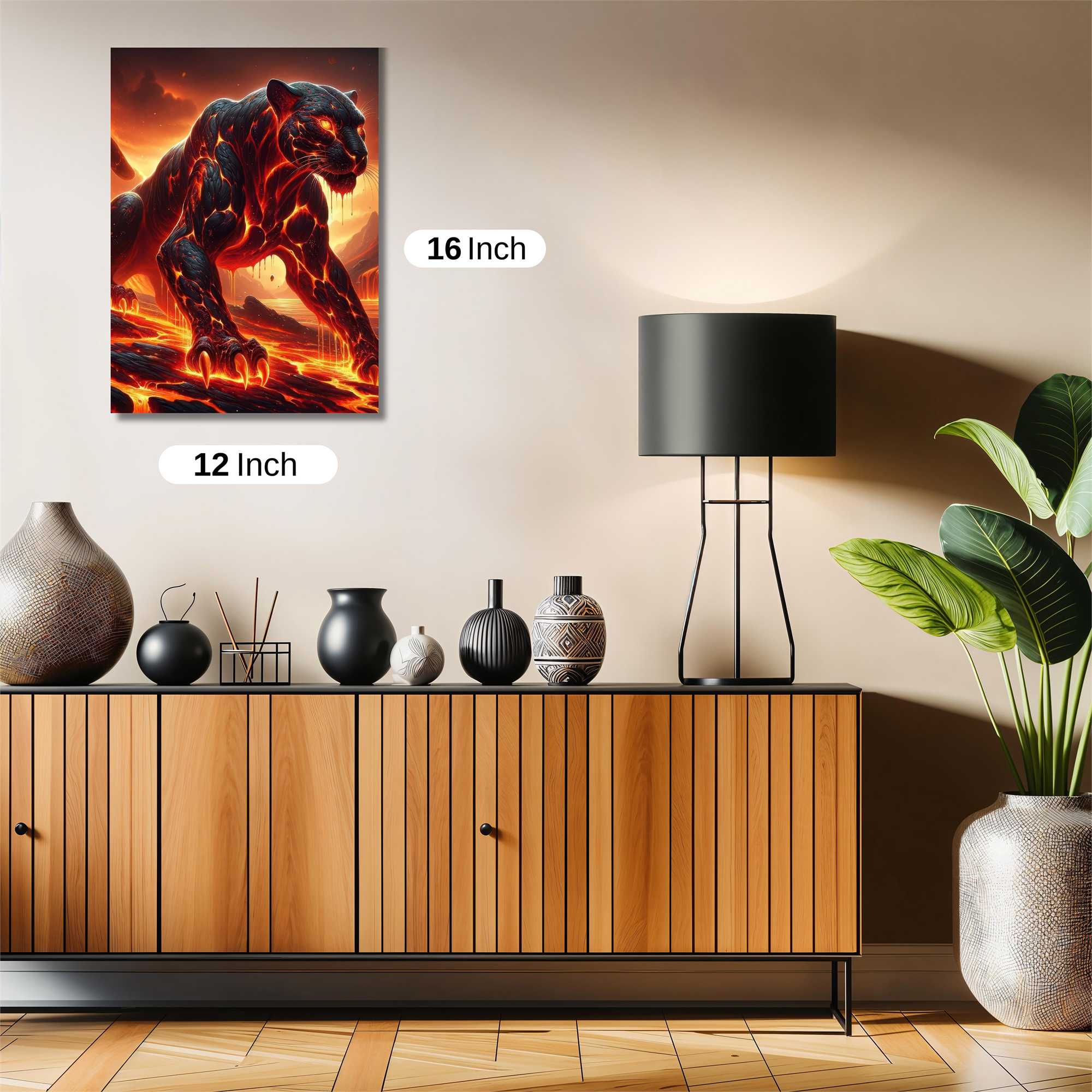 Magma Menace Safe Wall Magnetic / M