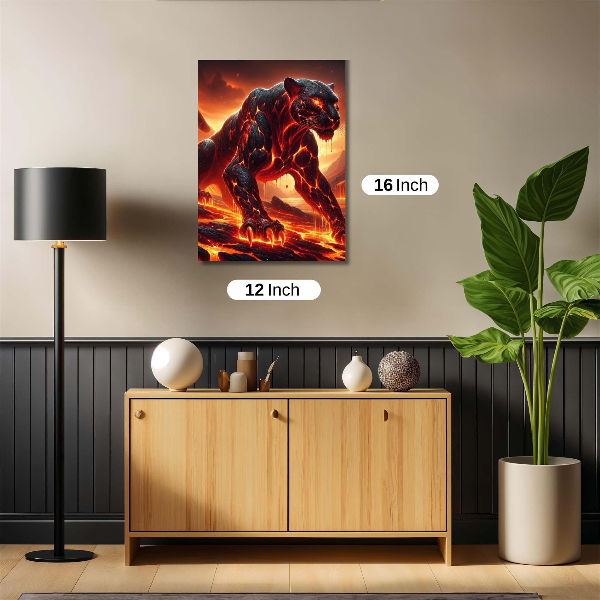 Magma Menace Safe Wall Magnetic / M