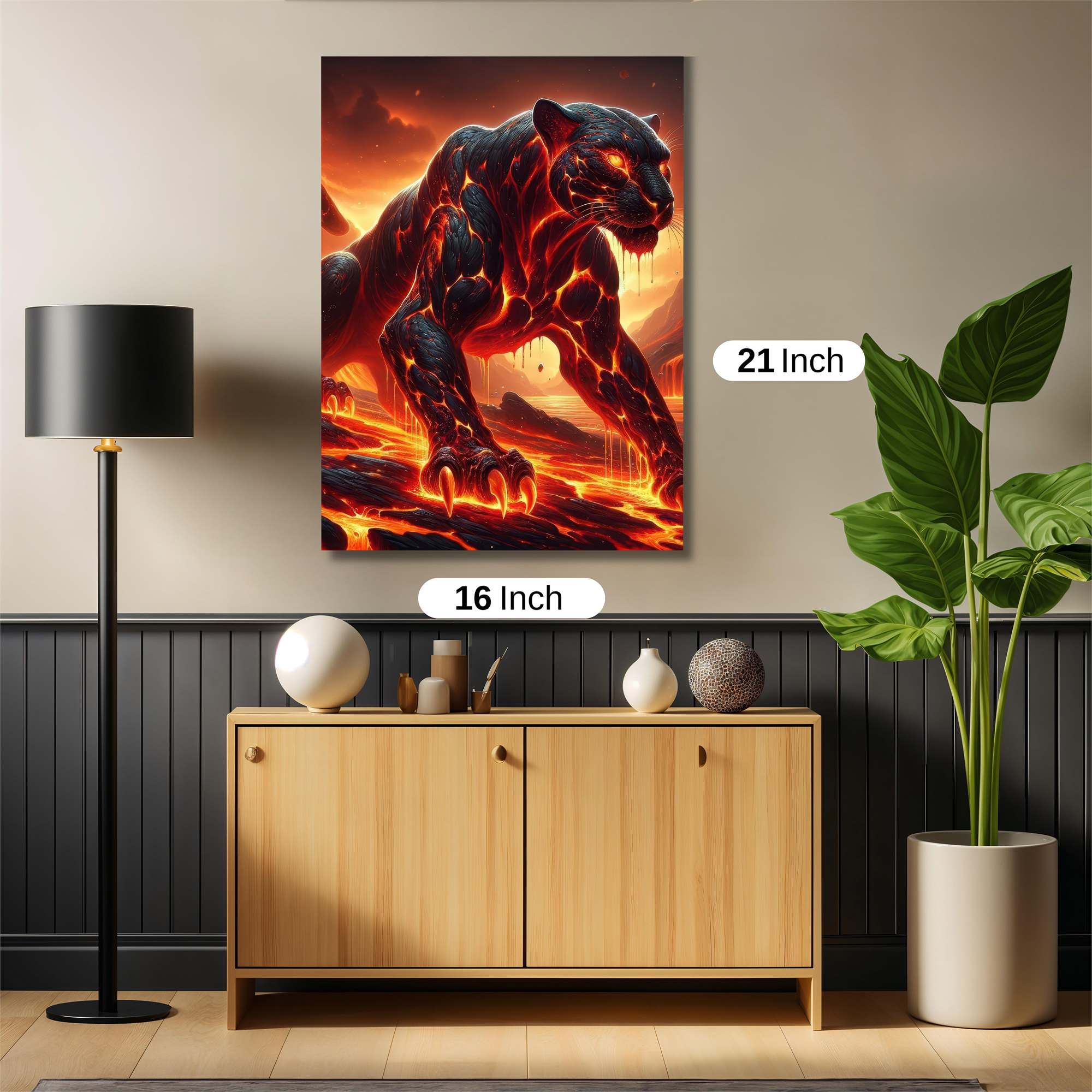 Magma Menace Safe Wall Magnetic / M