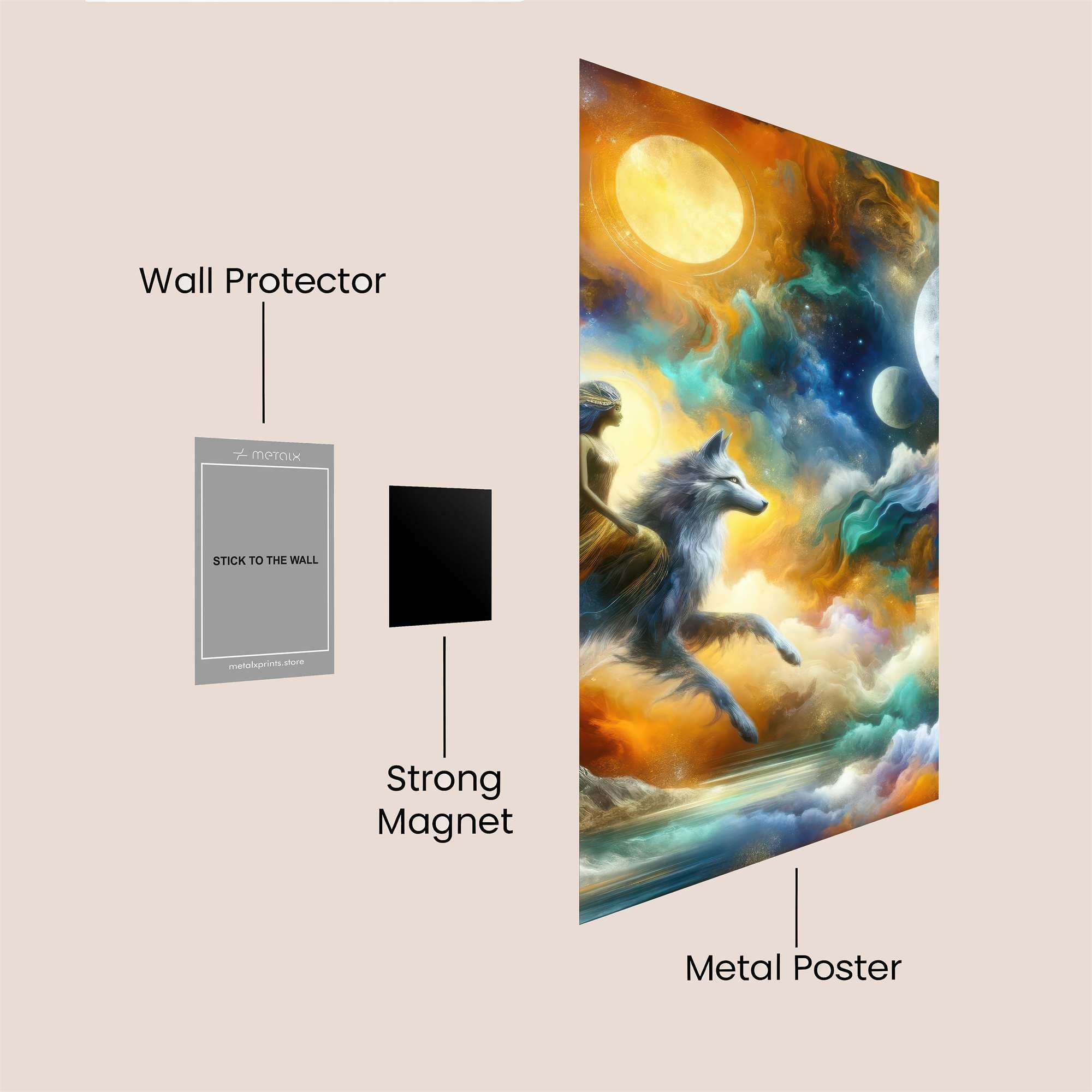 Moonlight Odyssey Safe Wall Magnetic / M