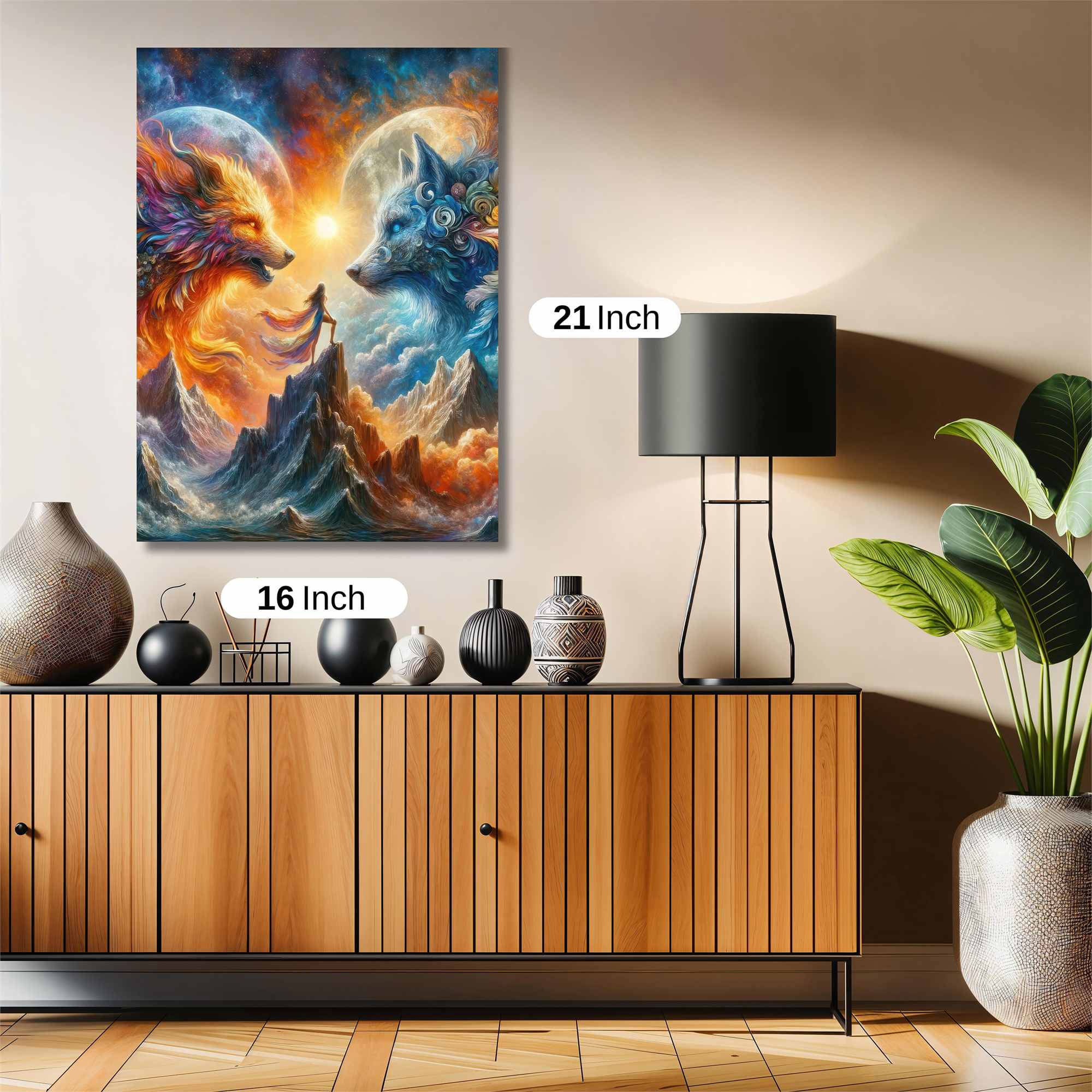 Wolves Harmony Safe Wall Magnetic / M