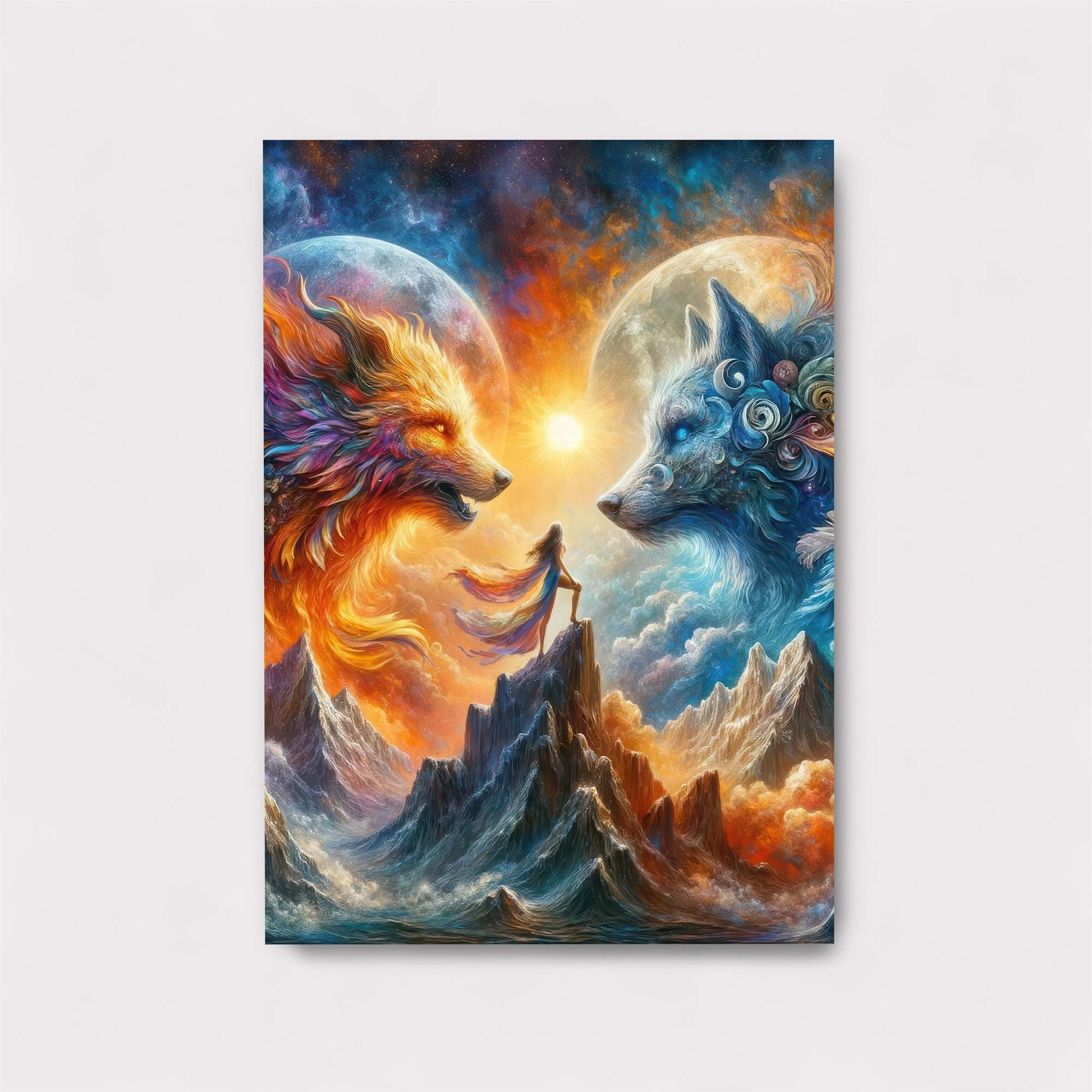 Wolves Harmony Safe Wall Magnetic / M