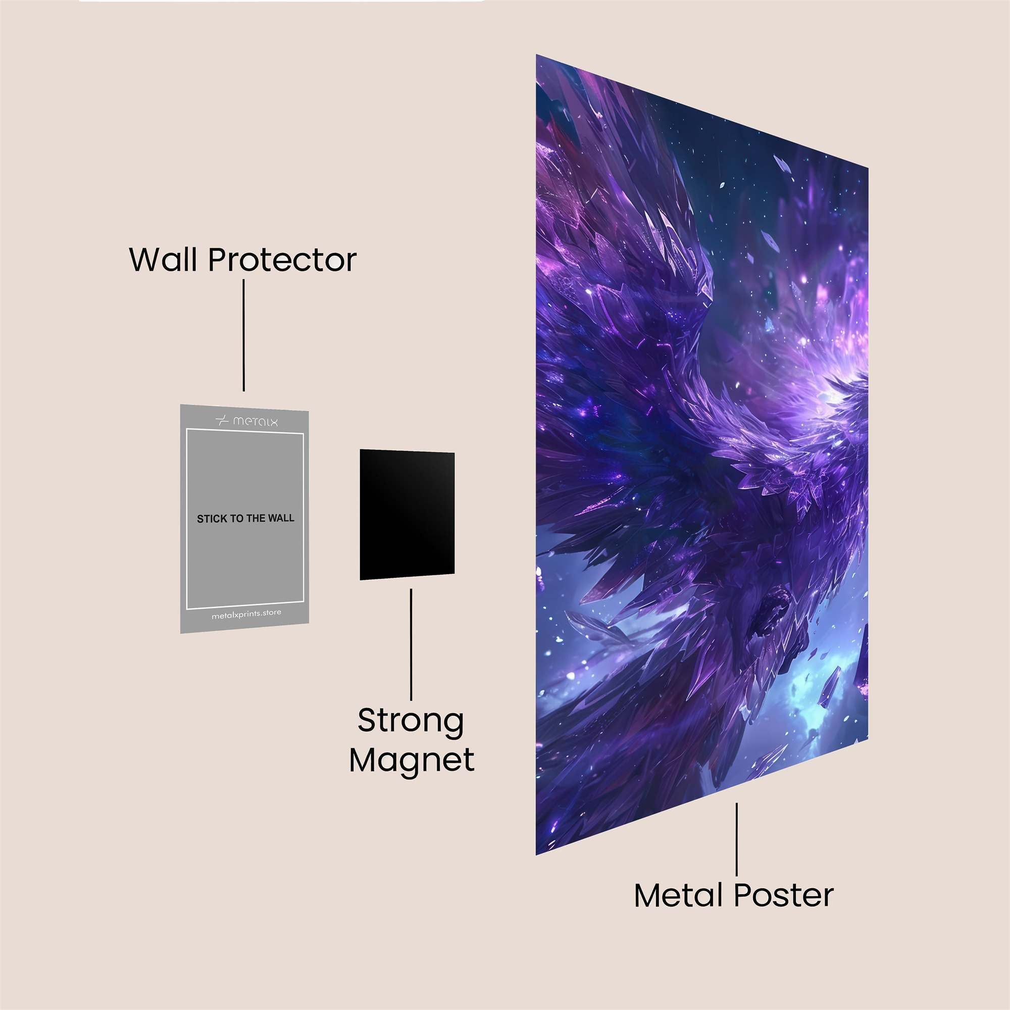Phoenix Radiance Safe Wall Magnetic / M