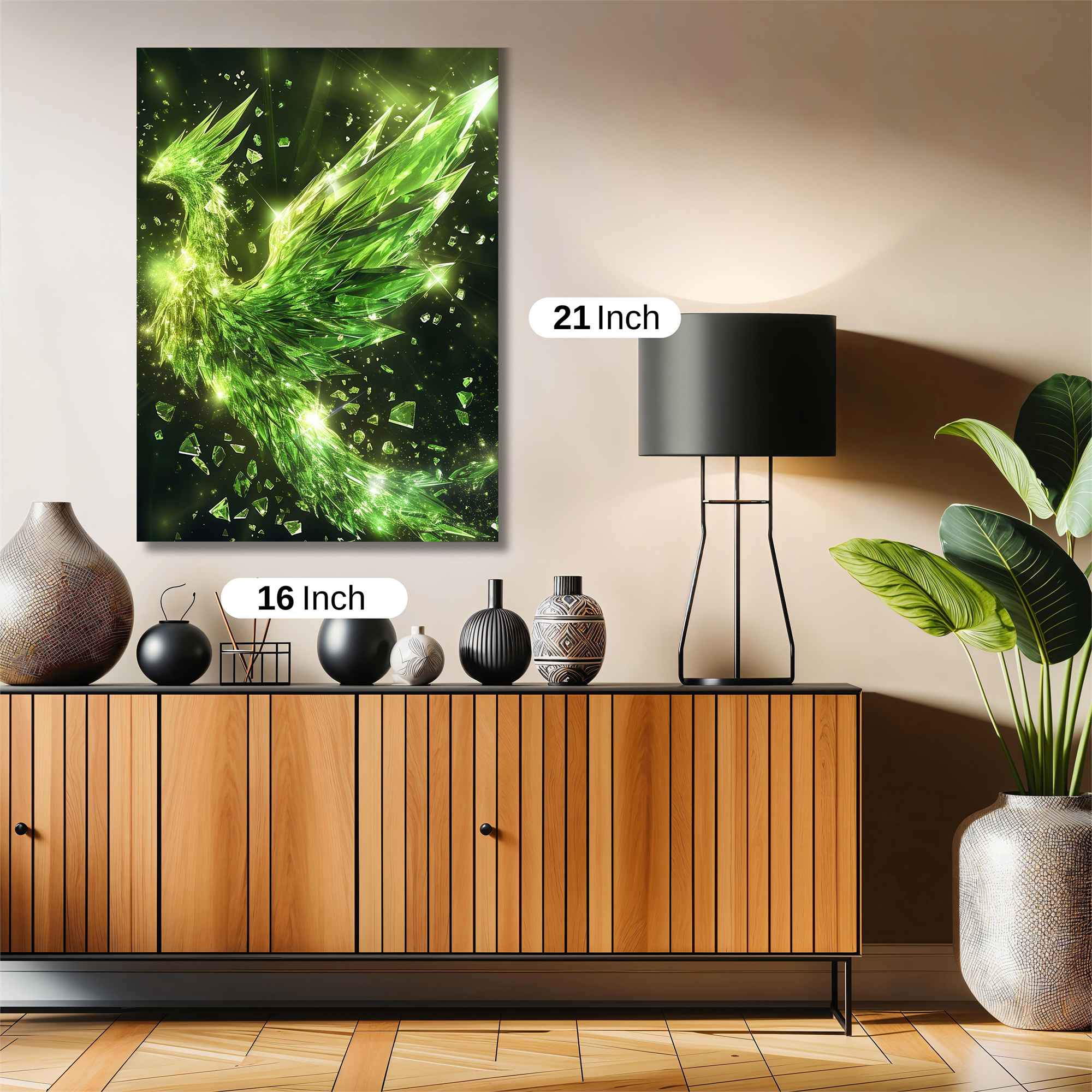 Emerald Radiance Safe Wall Magnetic / M