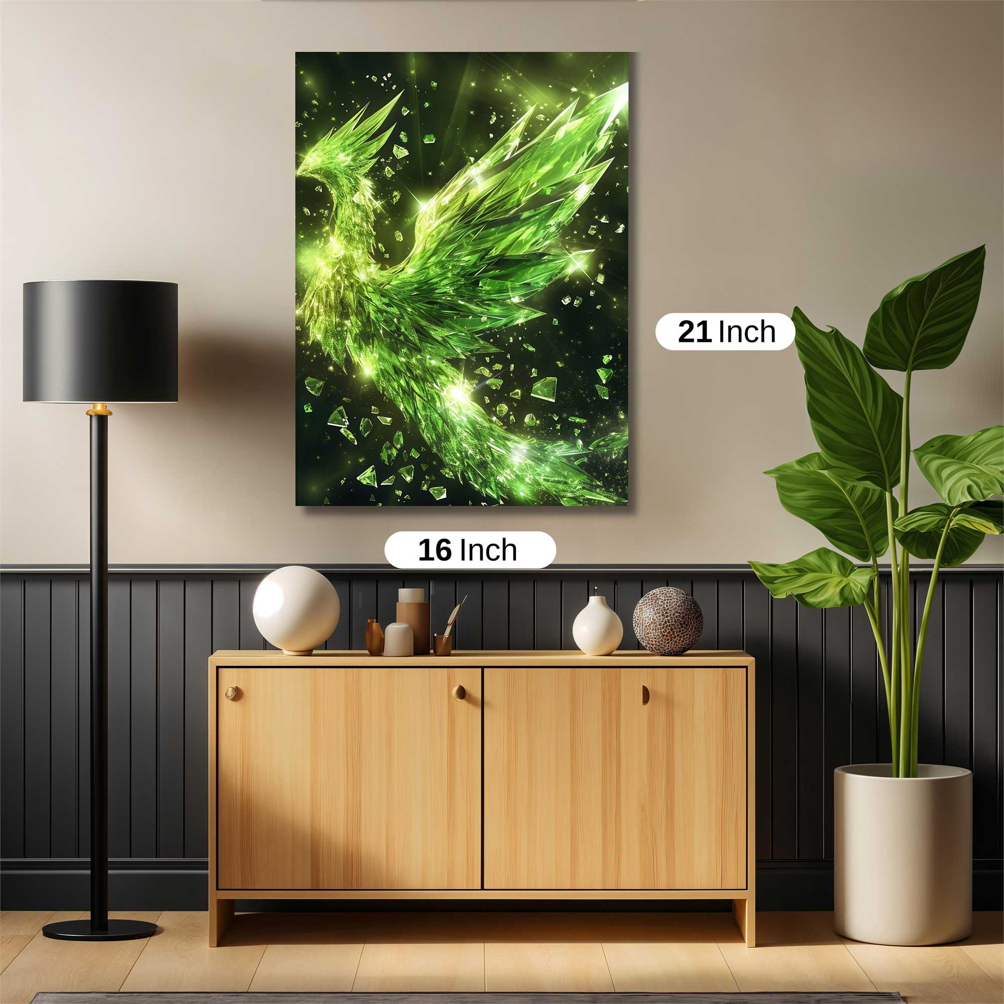 Emerald Radiance Safe Wall Magnetic / M