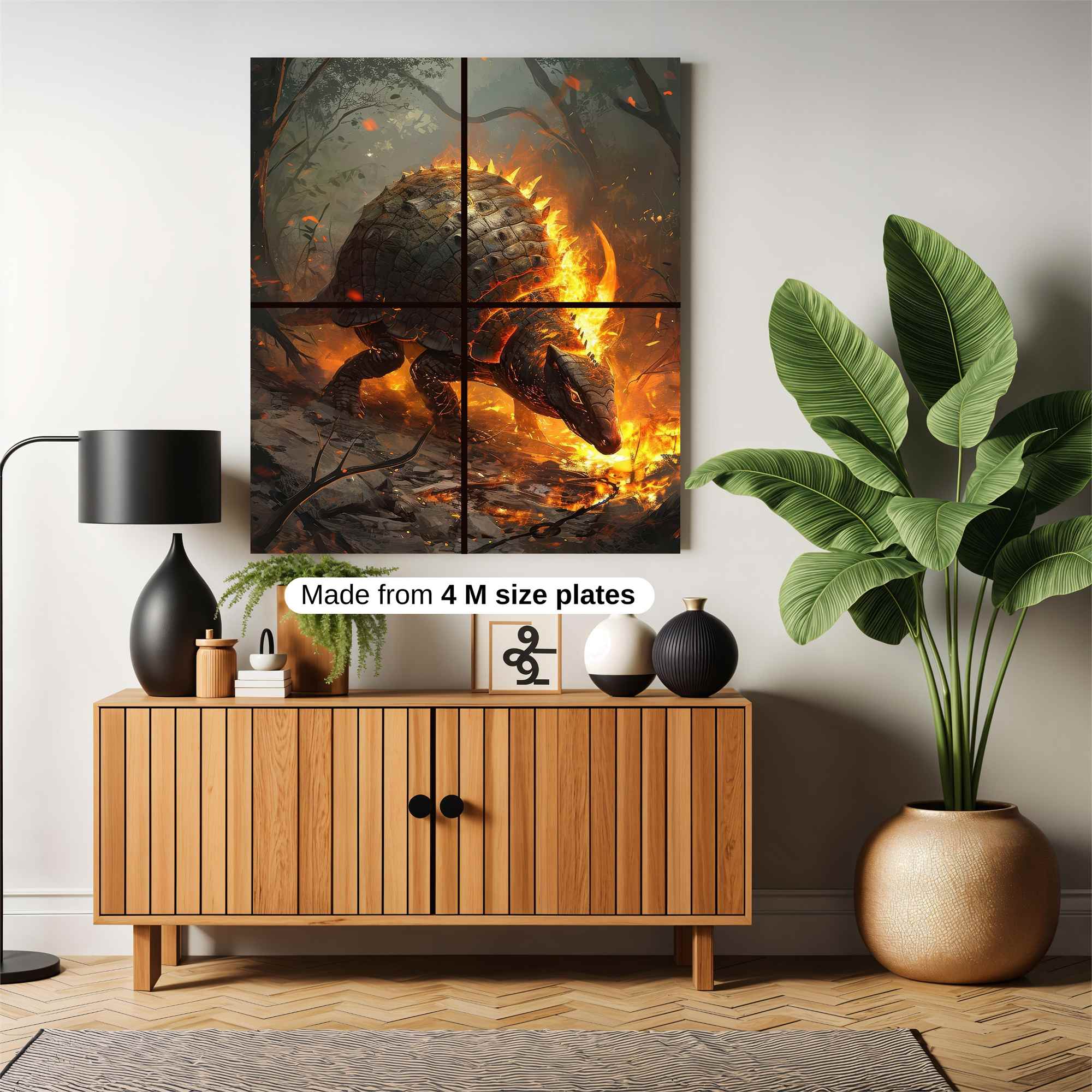 Armordillo Blaze Safe Wall Magnetic / M