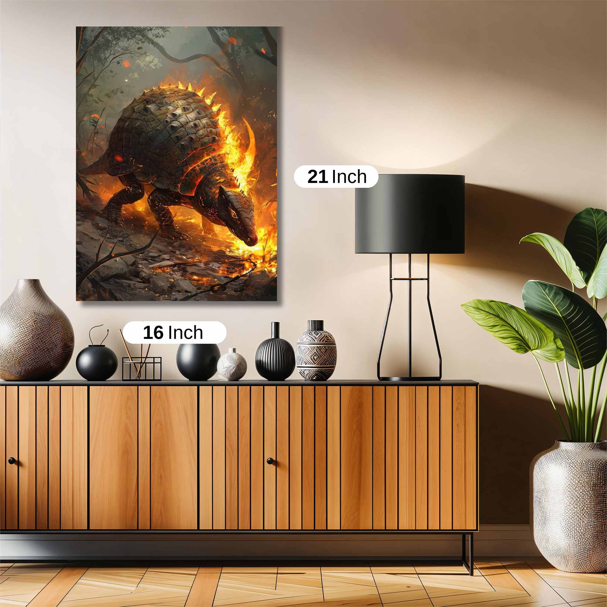 Armordillo Blaze Safe Wall Magnetic / M