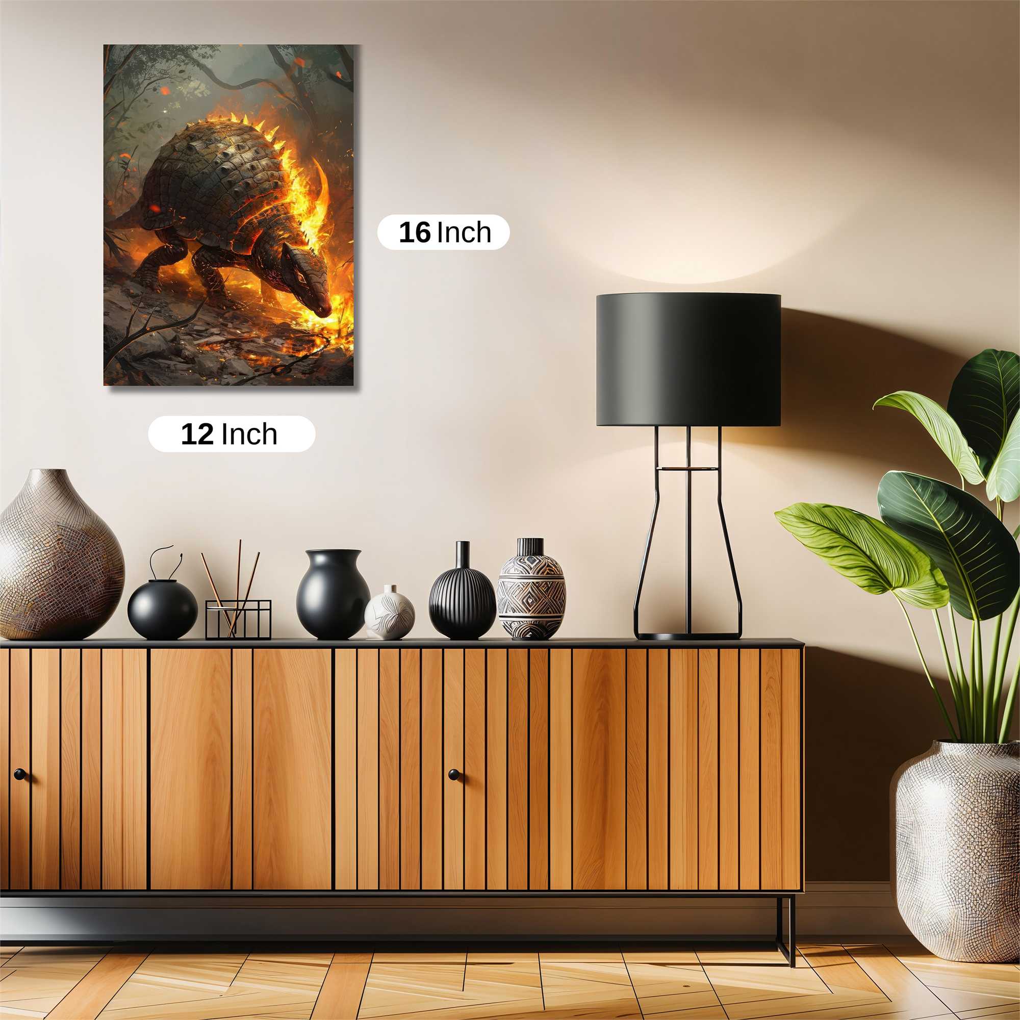 Armordillo Blaze Safe Wall Magnetic / M