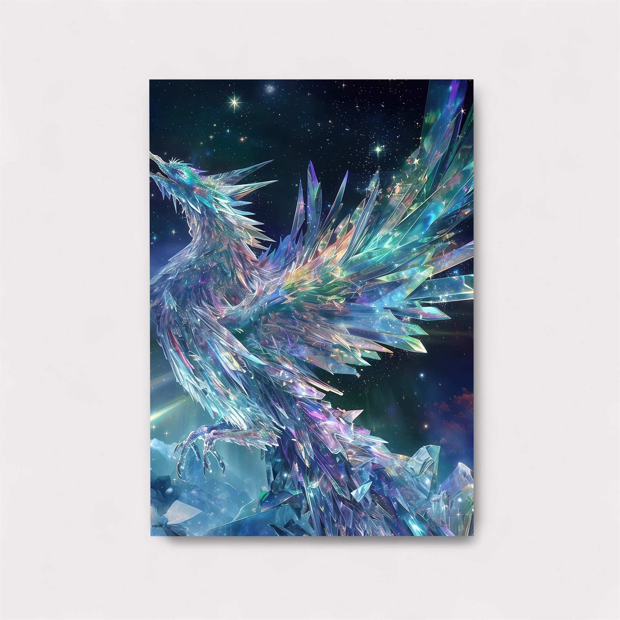 Crystal Phoenix Safe Wall Magnetic / M