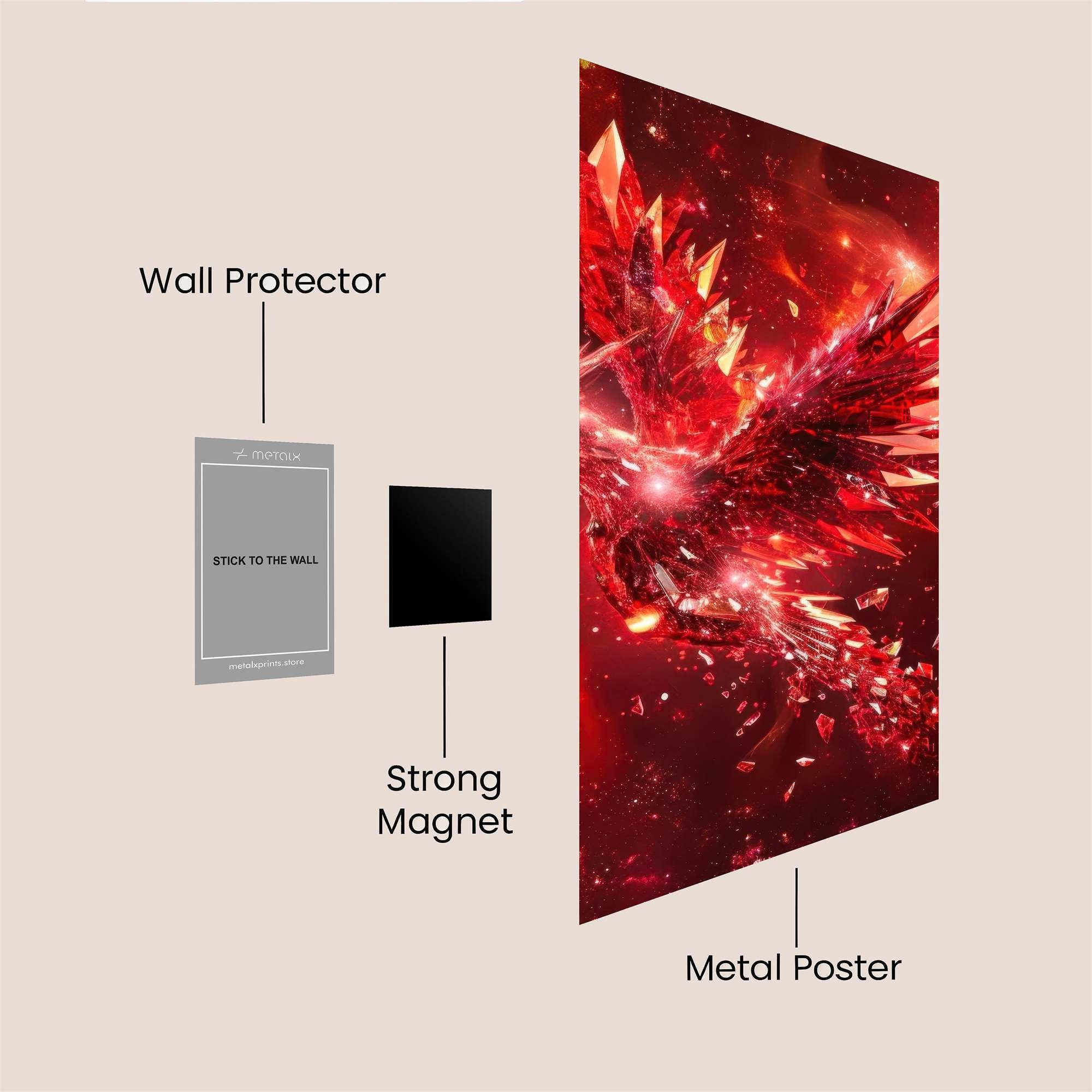 Phoenix Ignition Safe Wall Magnetic / M