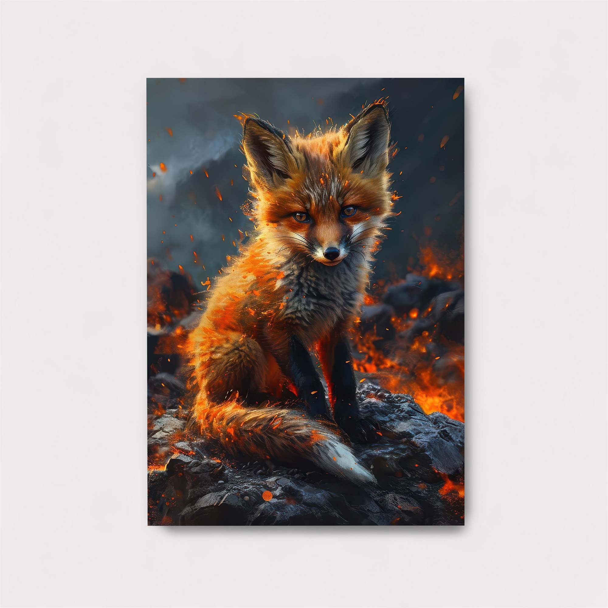 Fiery Serenity Safe Wall Magnetic / M