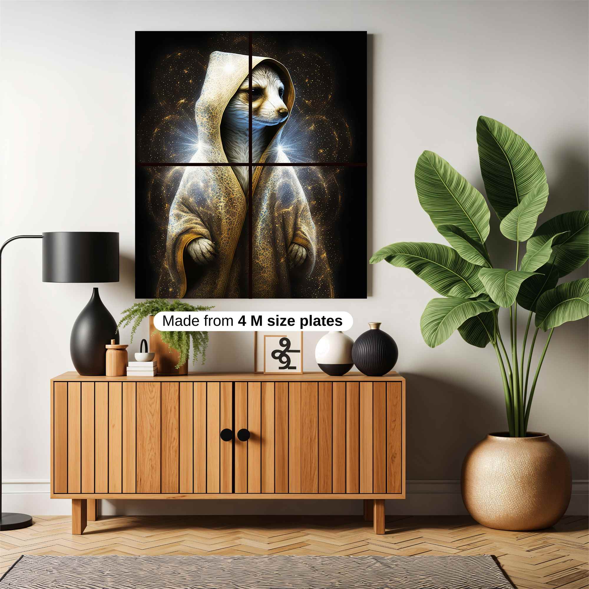 Raccoon Mystic Safe Wall Magnetic / M