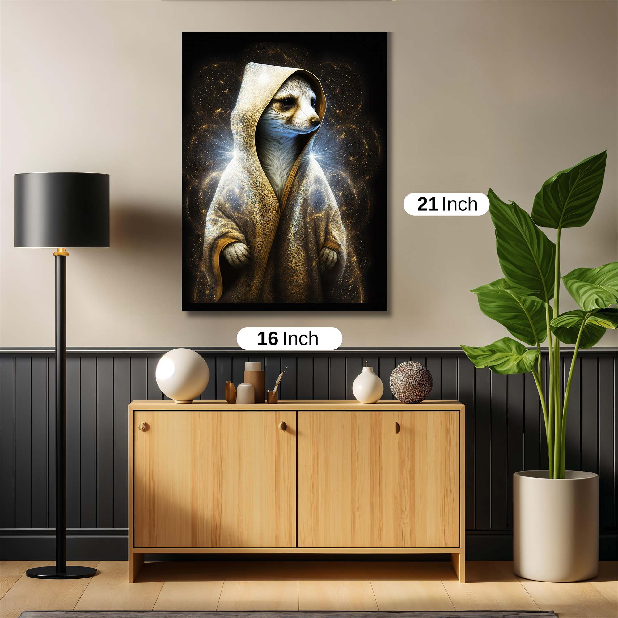 Raccoon Mystic Safe Wall Magnetic / M