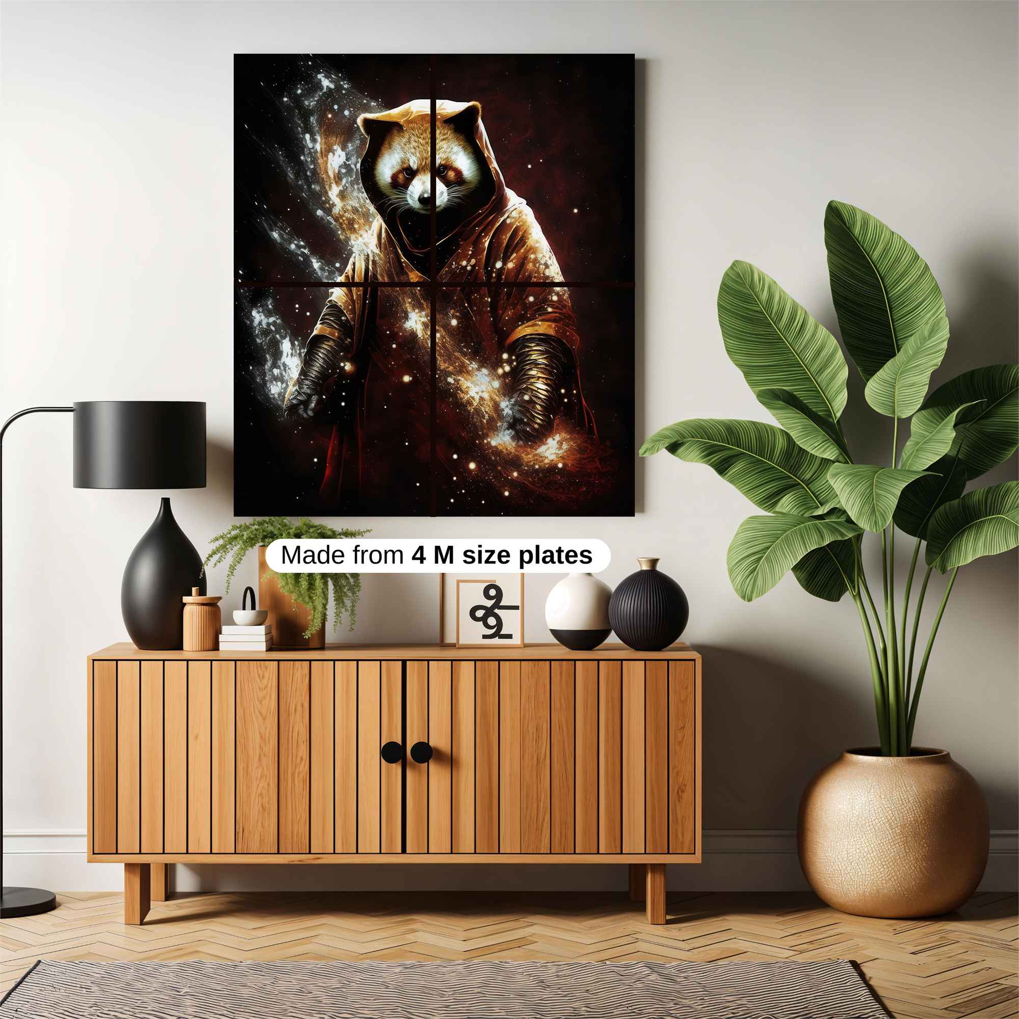 Raccoon Mystic Safe Wall Magnetic / M