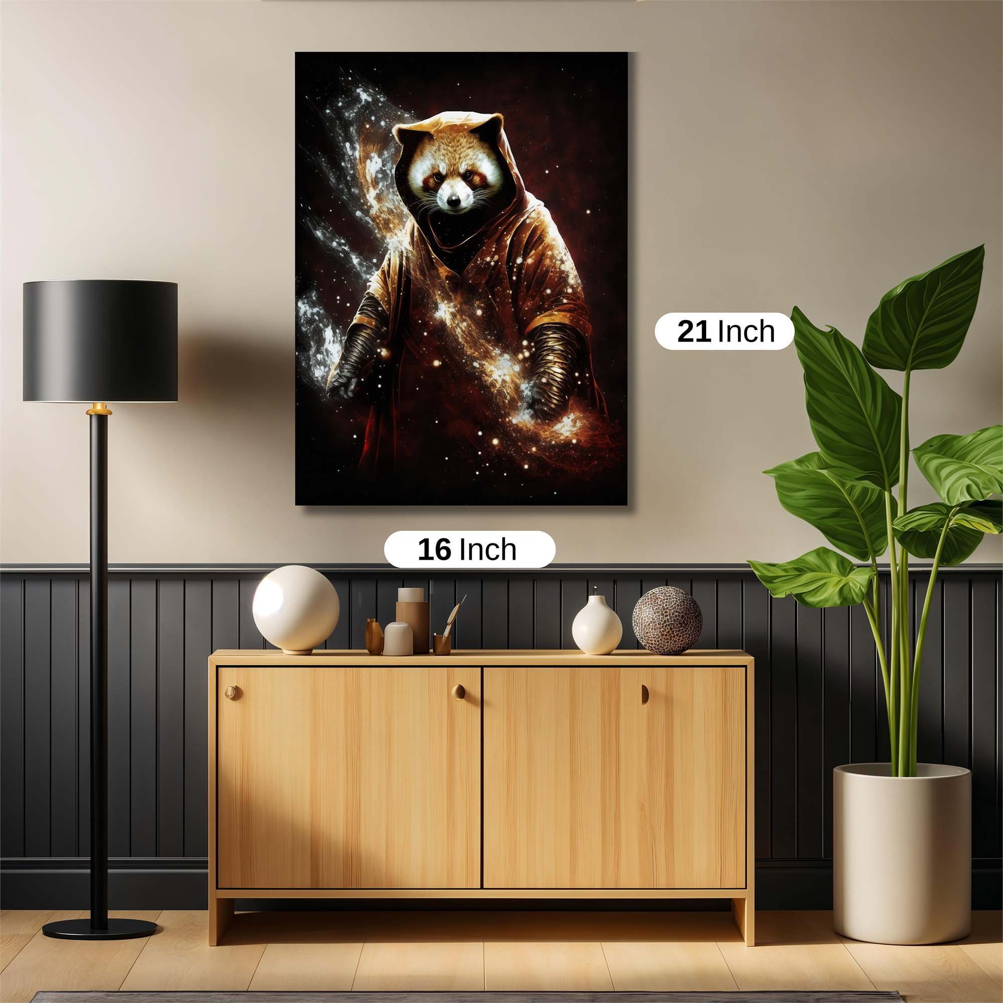 Raccoon Mystic Safe Wall Magnetic / M