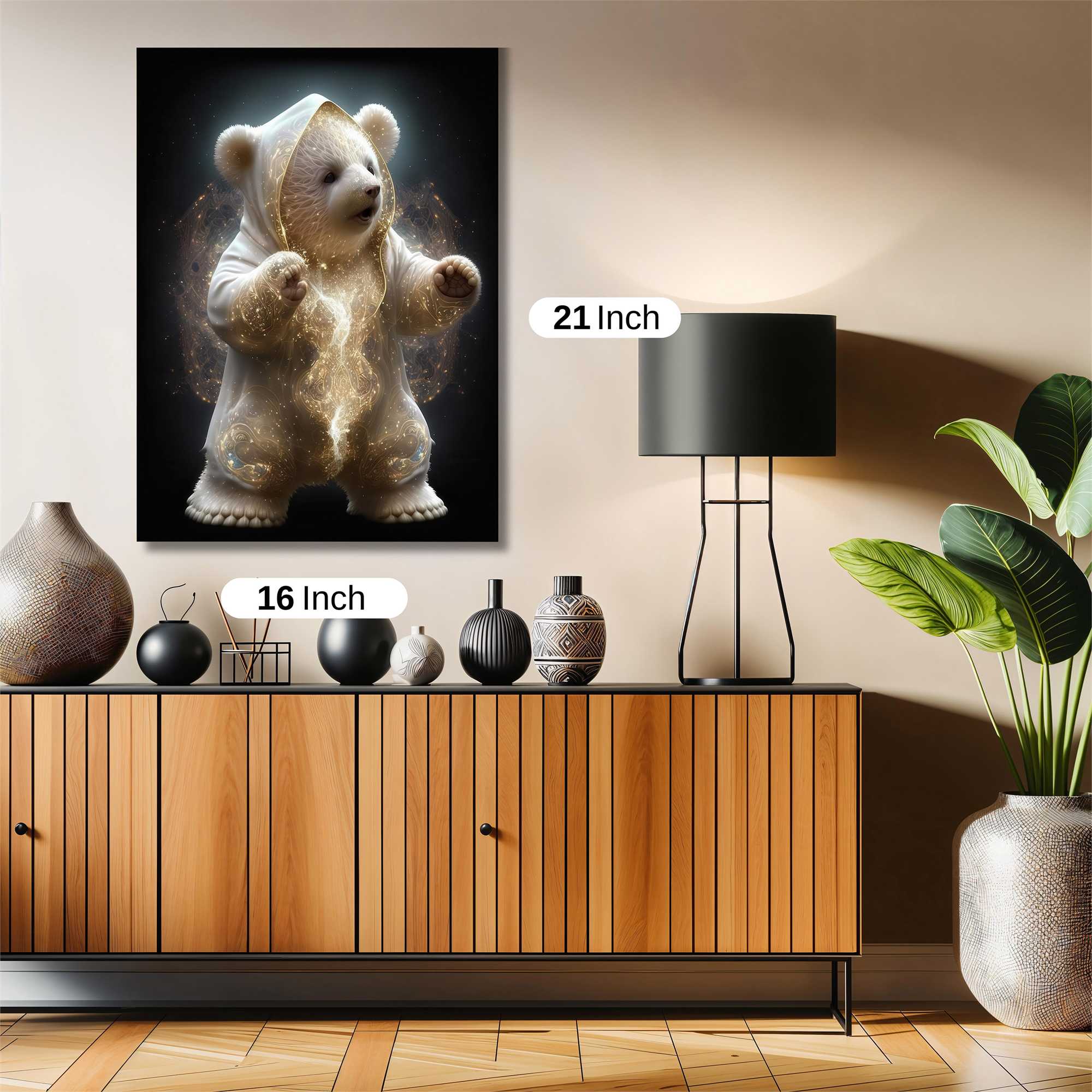Bear Radiance Safe Wall Magnetic / M