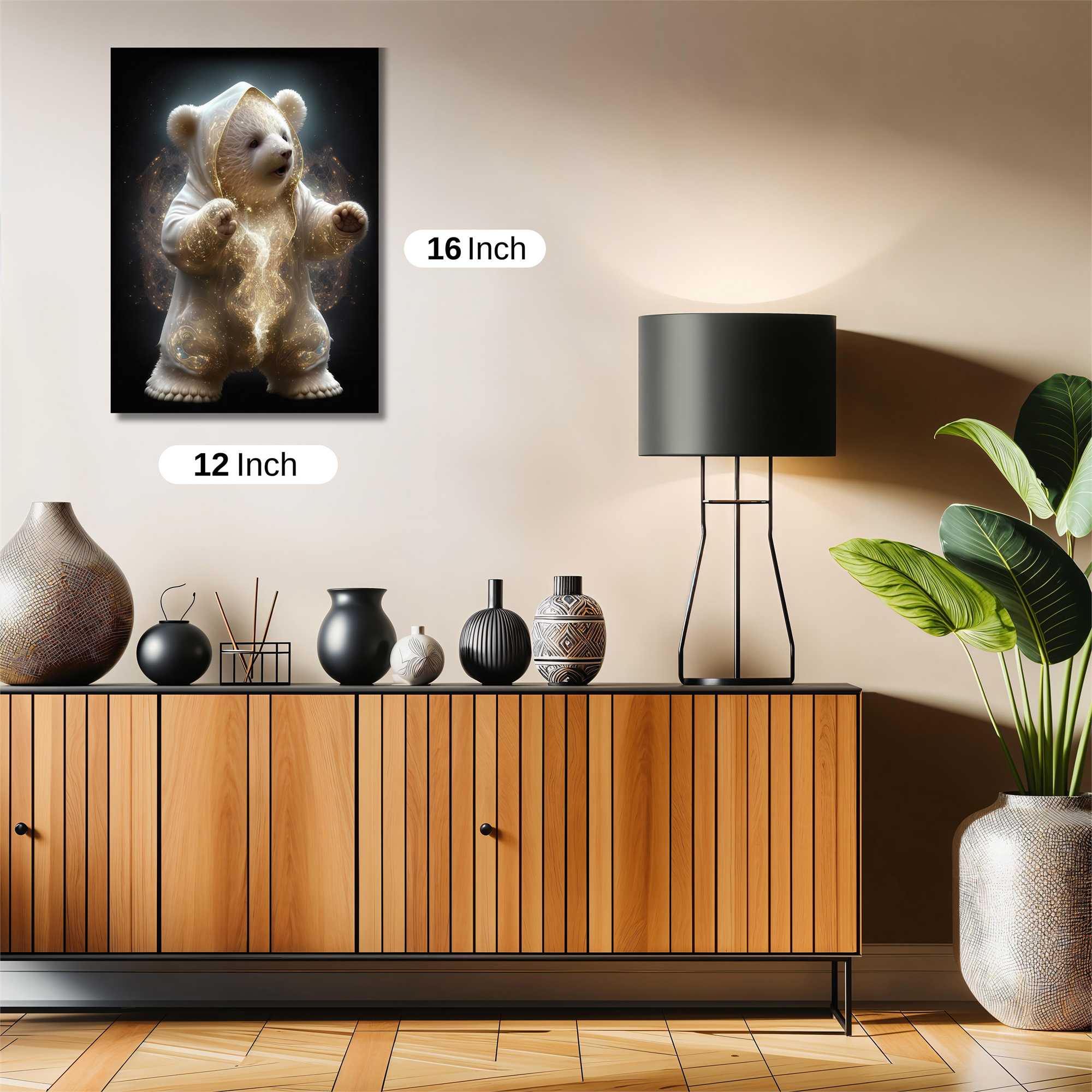 Bear Radiance Safe Wall Magnetic / M