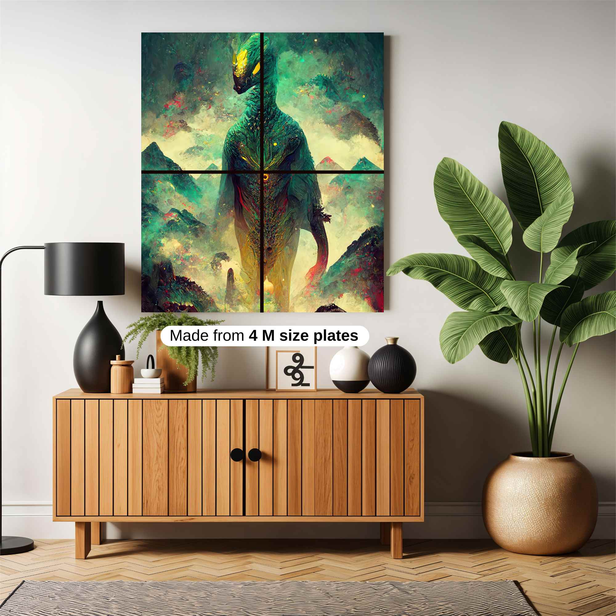 Lizard Mystic Safe Wall Magnetic / M