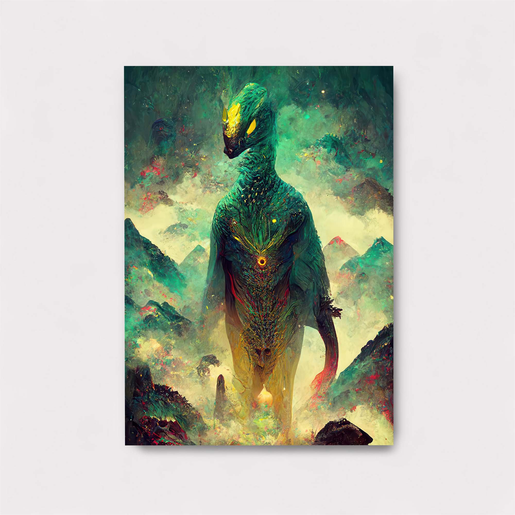 Lizard Mystic Safe Wall Magnetic / M