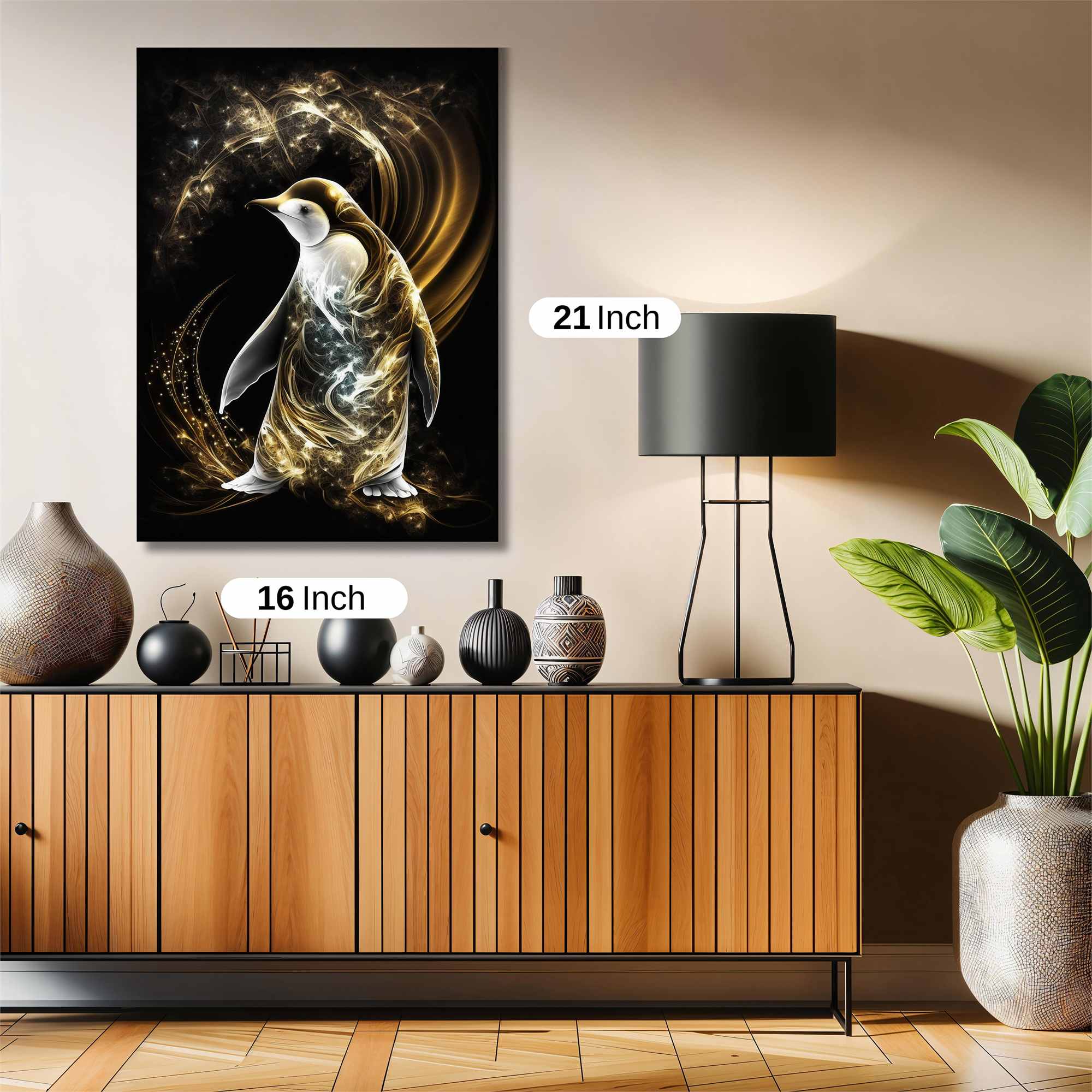 Penguin Radiance Safe Wall Magnetic / M