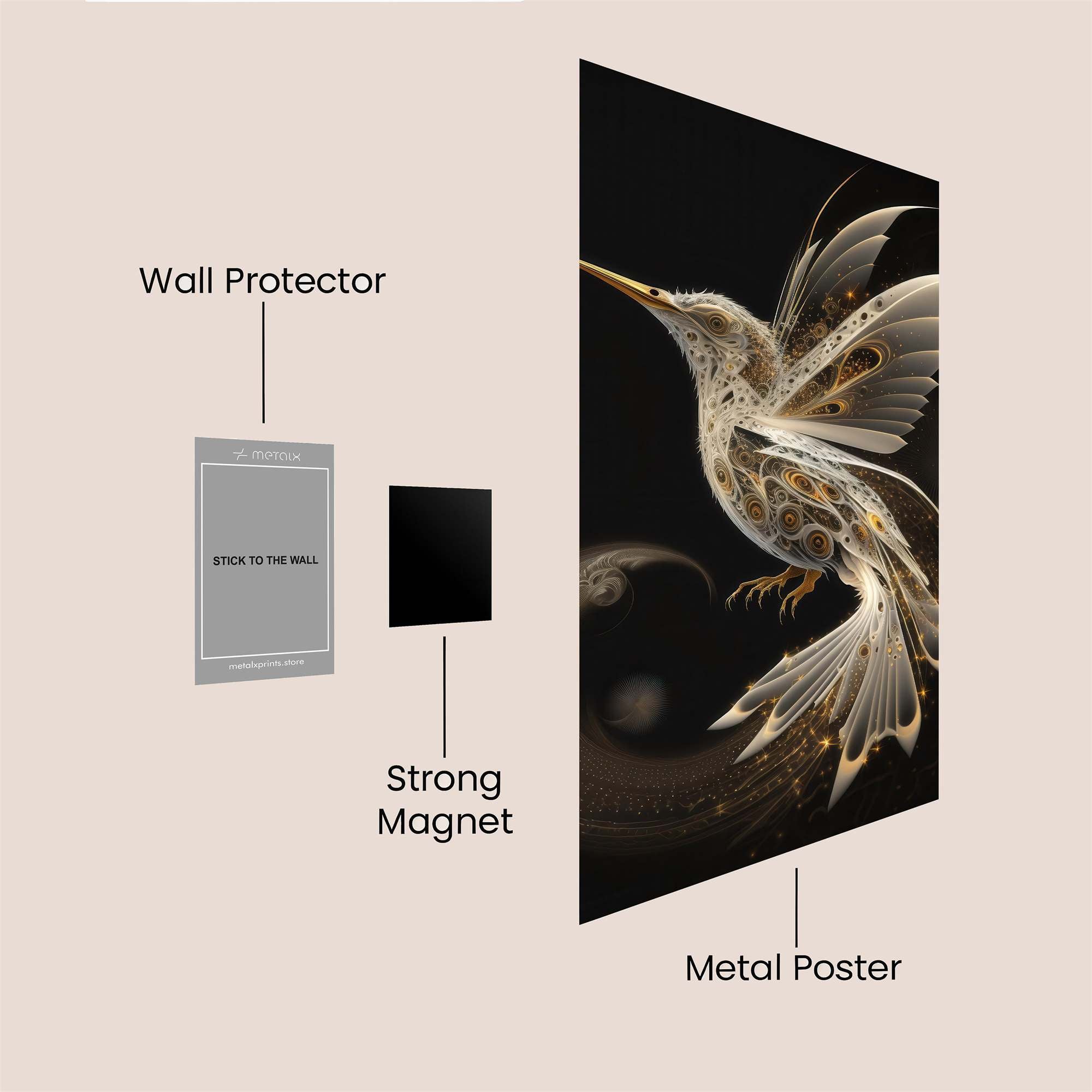 Humming Radiance Safe Wall Magnetic / M