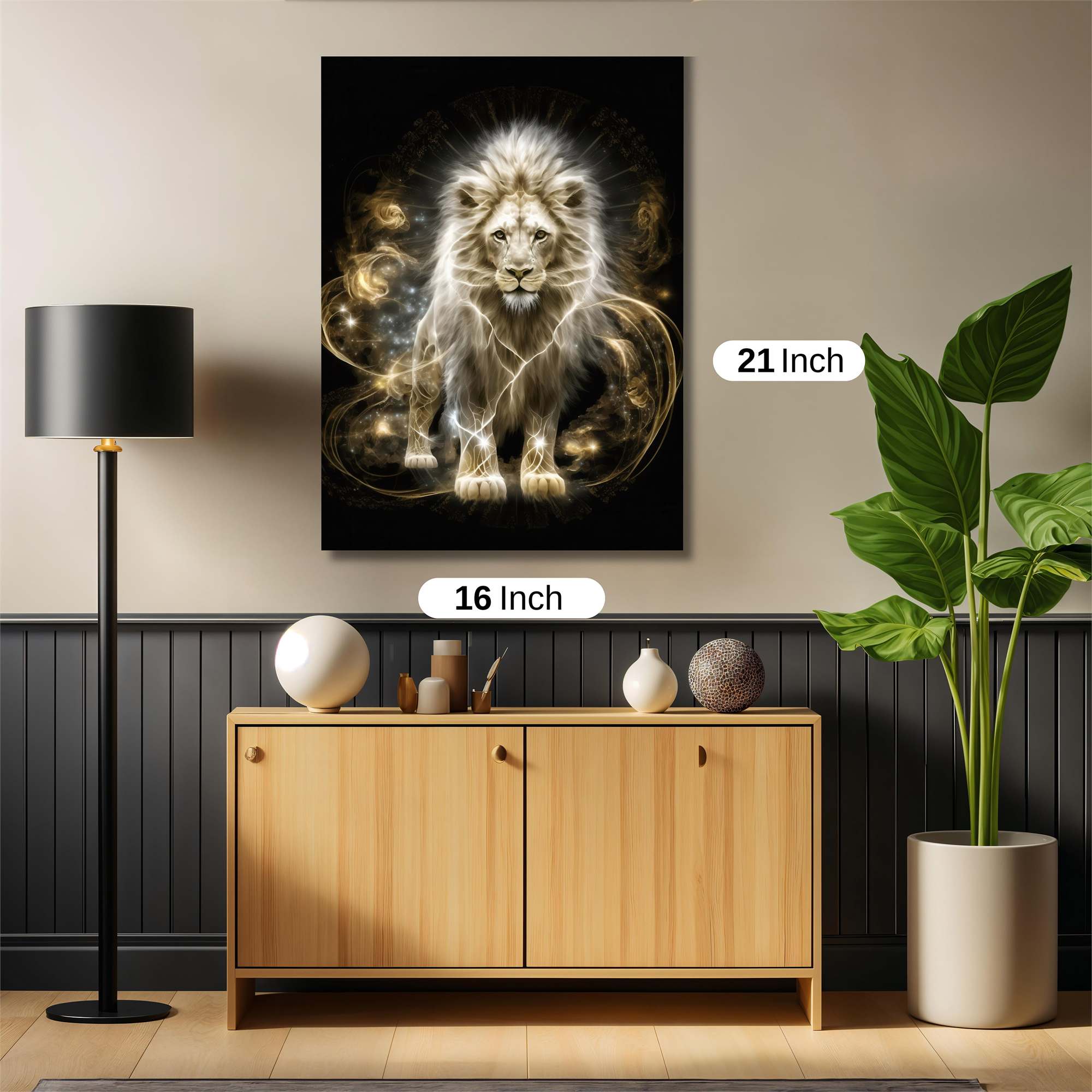 Lion Radiance Safe Wall Magnetic / M