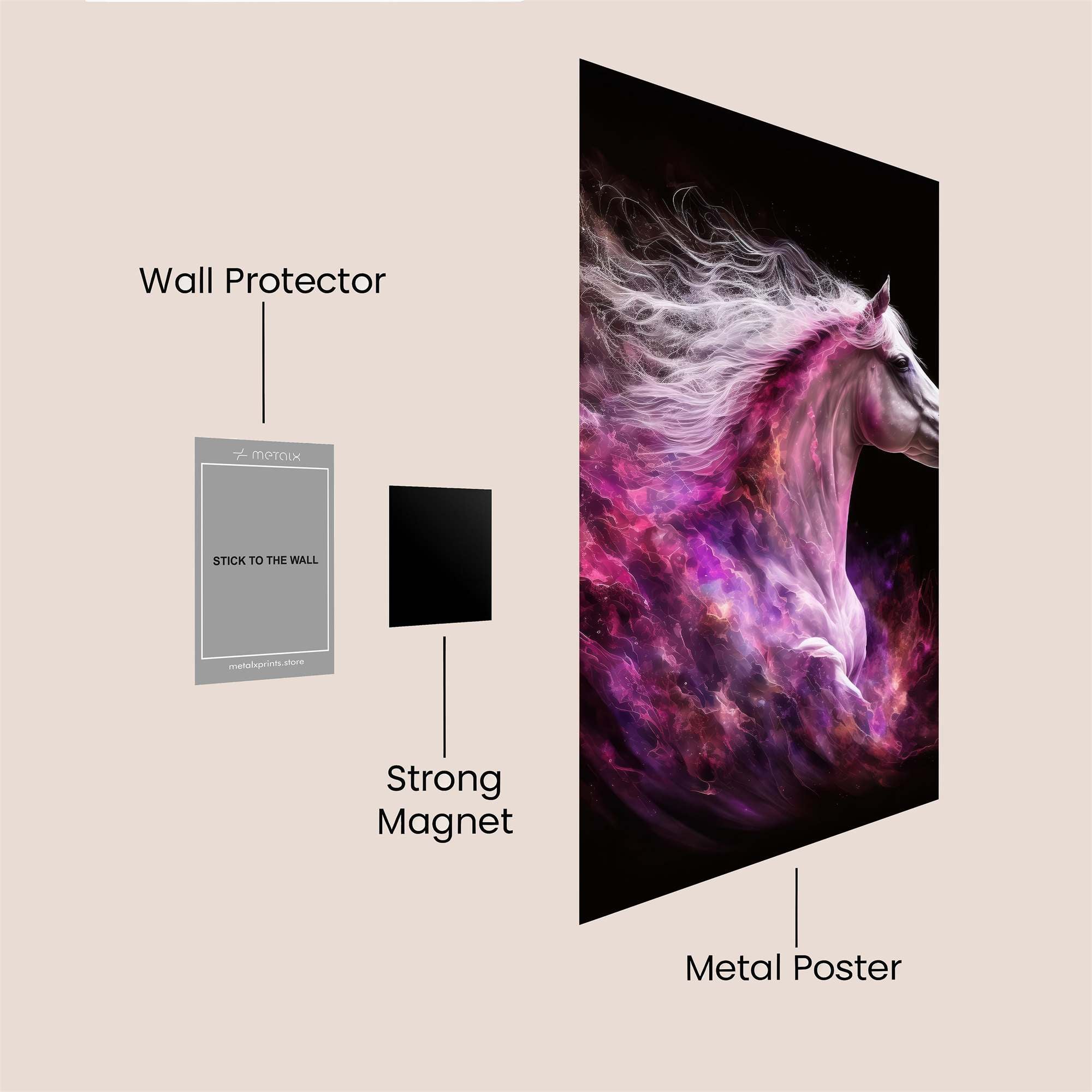 Stardust Majesty Safe Wall Magnetic / M