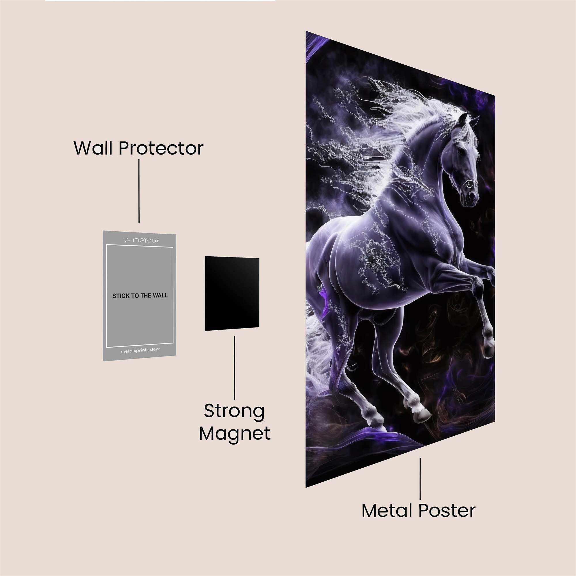 Mystic Surge Safe Wall Magnetic / M