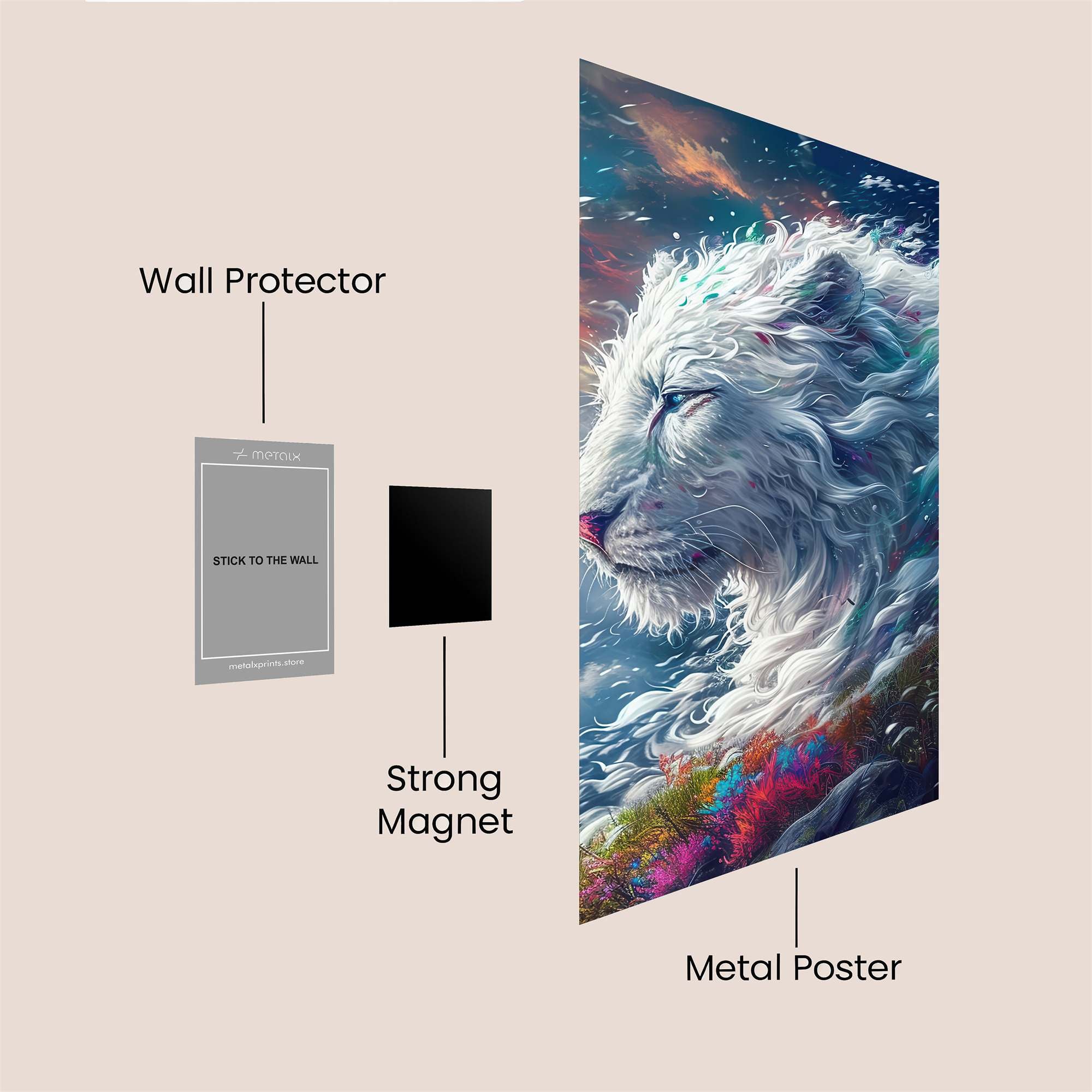 Majestic Dream Safe Wall Magnetic / M