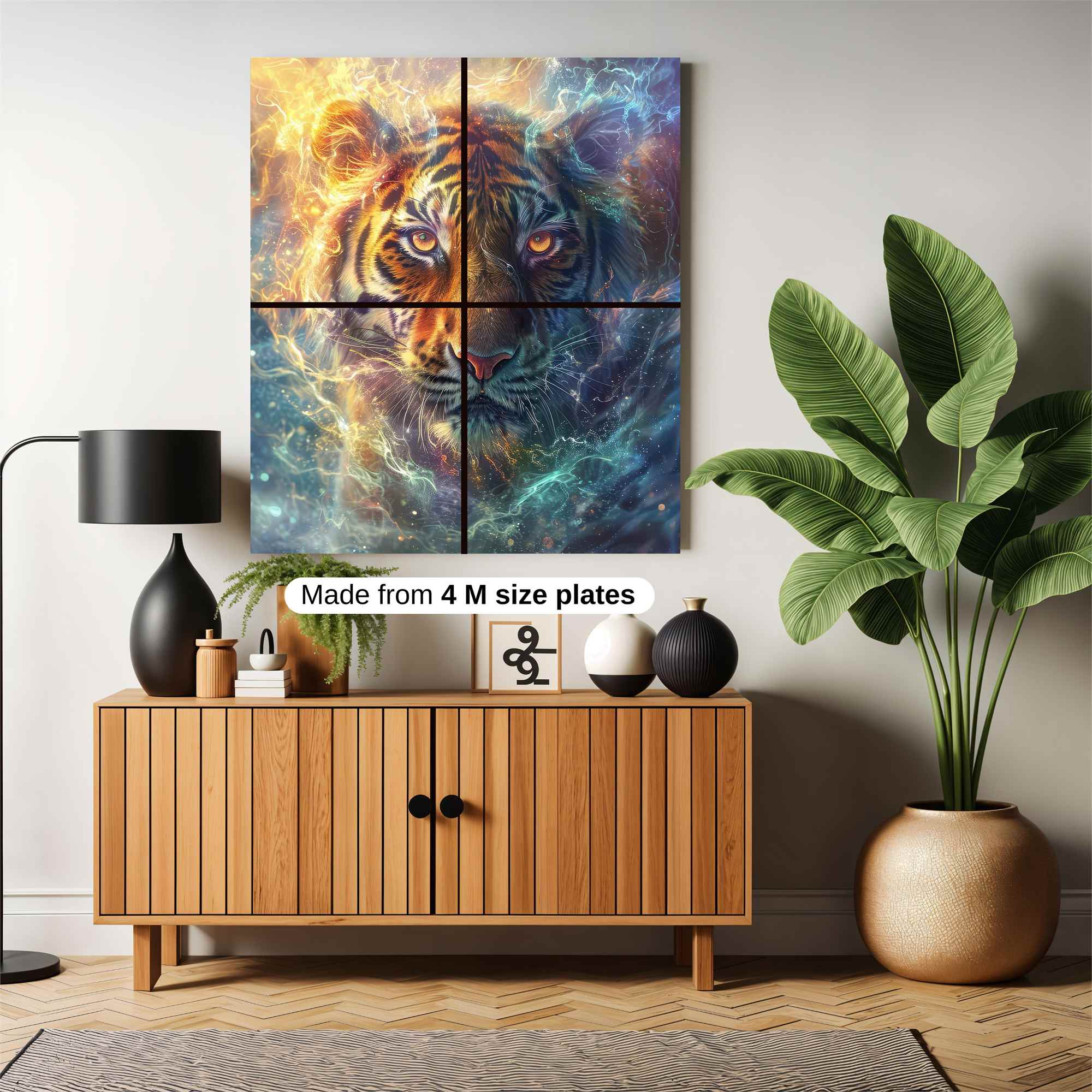 Tiger Radiant Safe Wall Magnetic / M