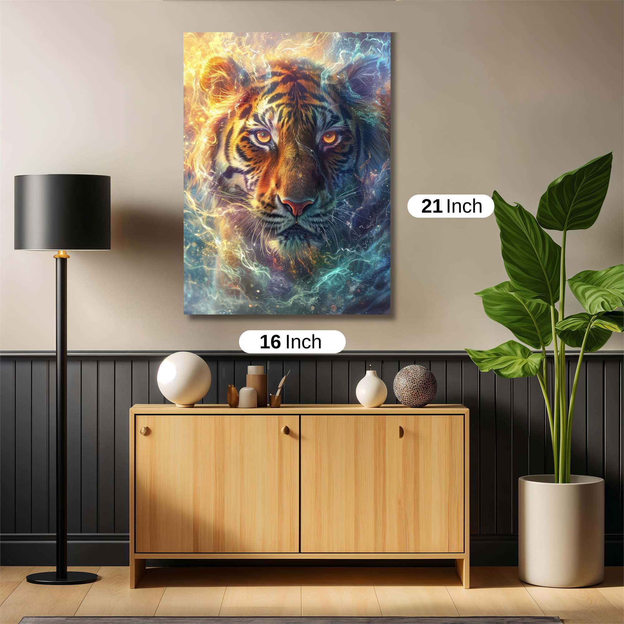Tiger Radiant Safe Wall Magnetic / M