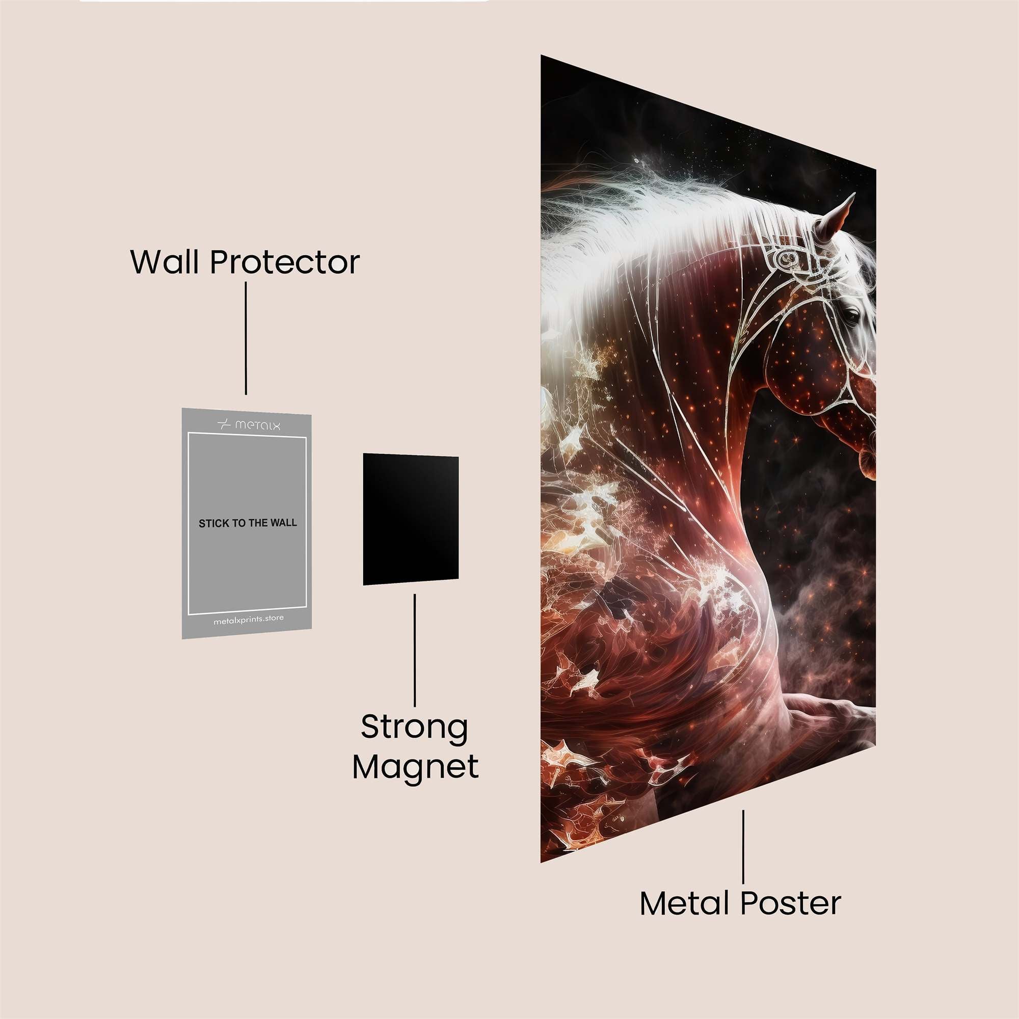 Stellar Majesty Safe Wall Magnetic / M