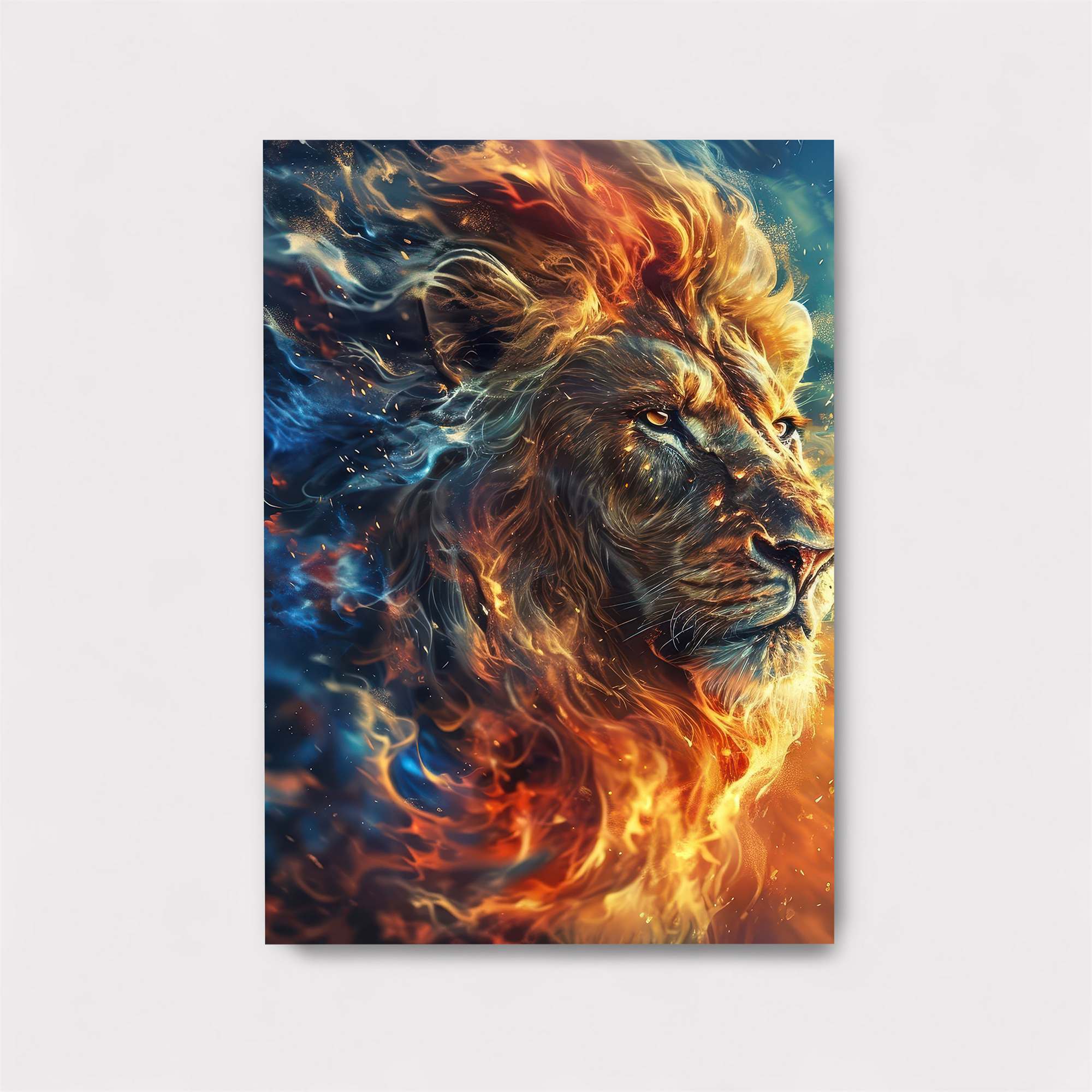 Lion Blaze Safe Wall Magnetic / M
