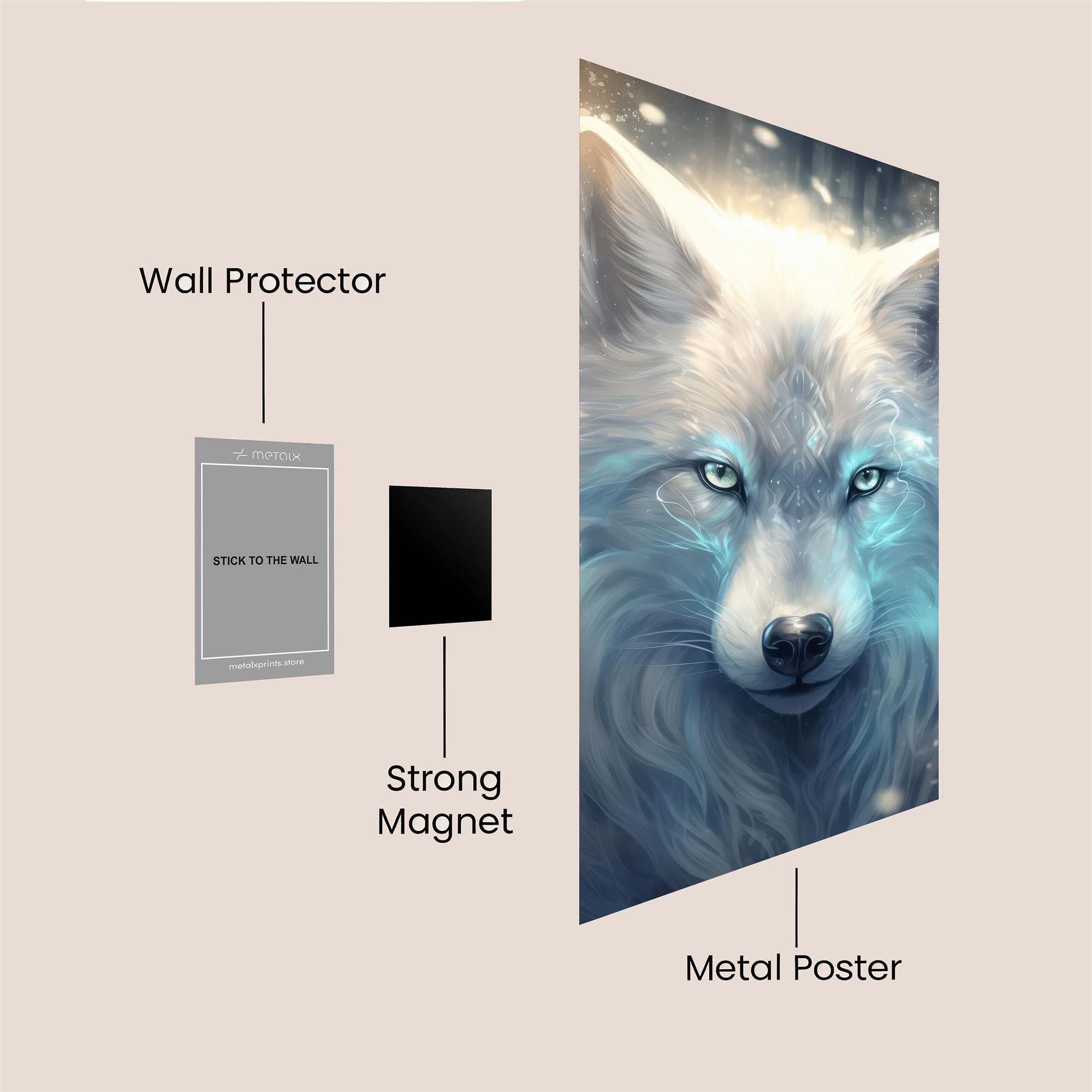 Lunar Whisper Safe Wall Magnetic / M