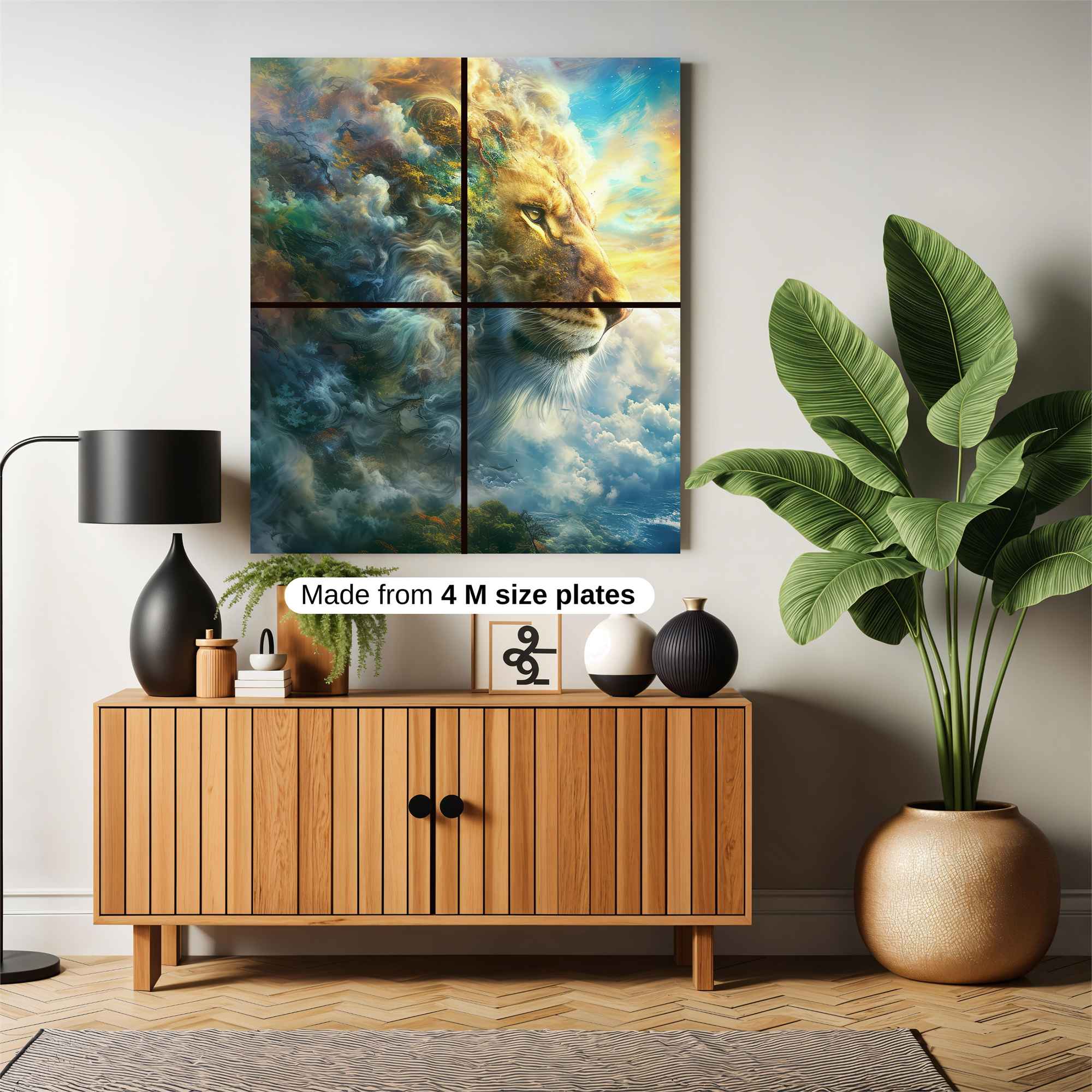 Lion Radiance Safe Wall Magnetic / M