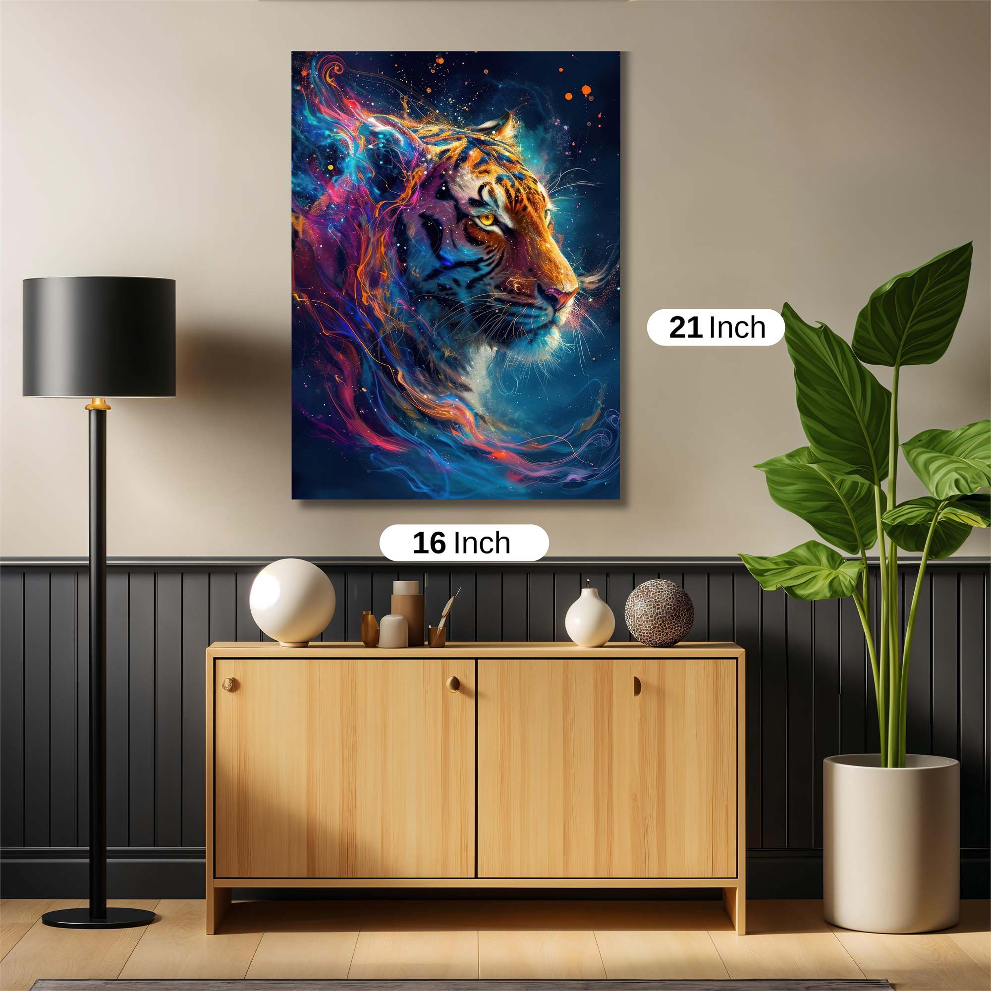 Tiger Dreamscape Safe Wall Magnetic / M